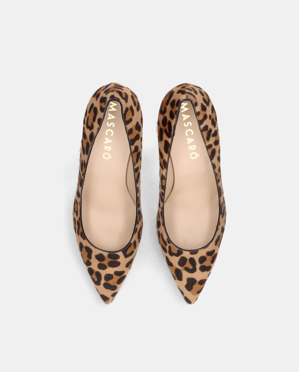 Sapatos de Salto Renata em Animal Print Multicolor-3