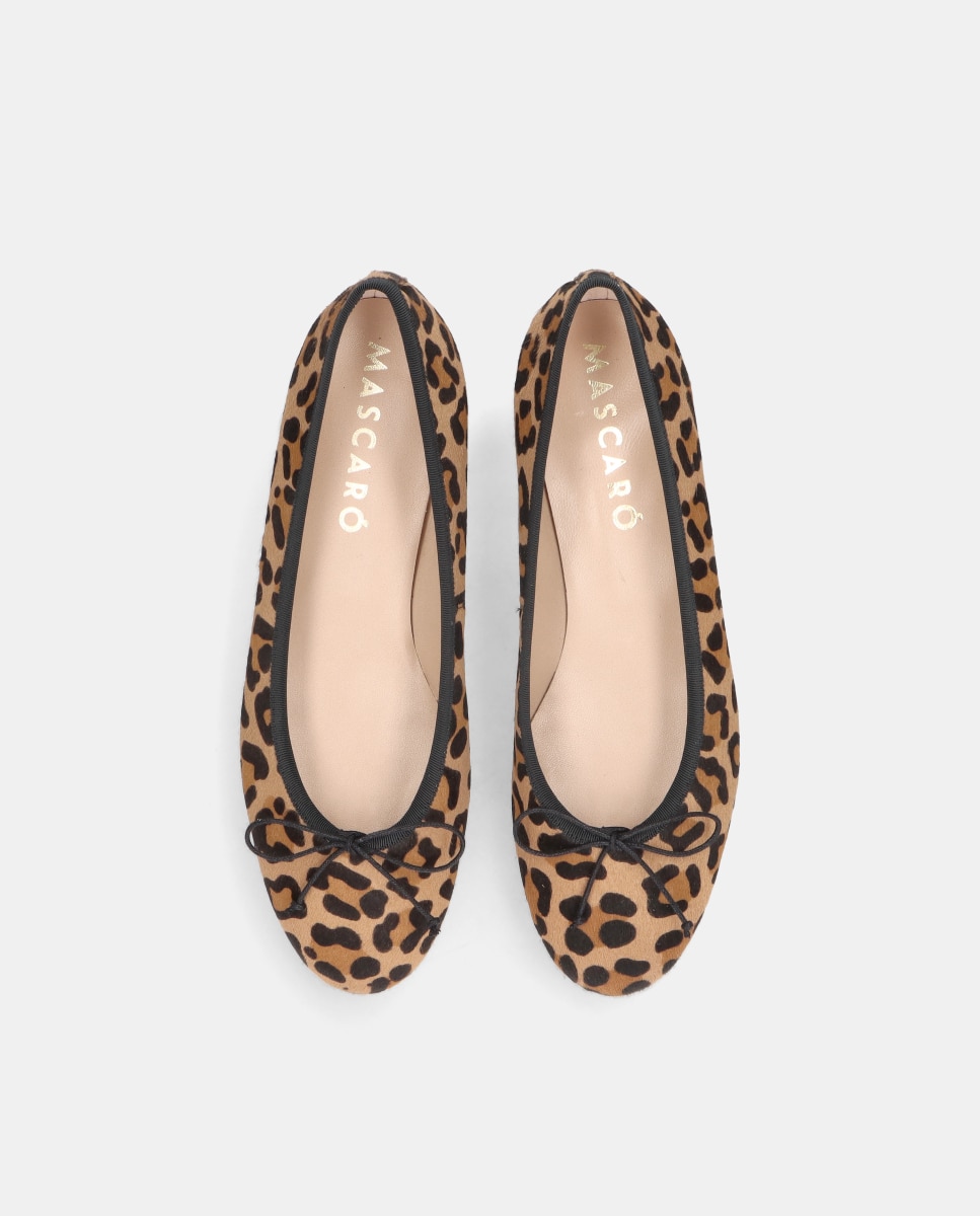 Bailarinas Audrey em Pelo Estampado Leopardo Multicolor-3