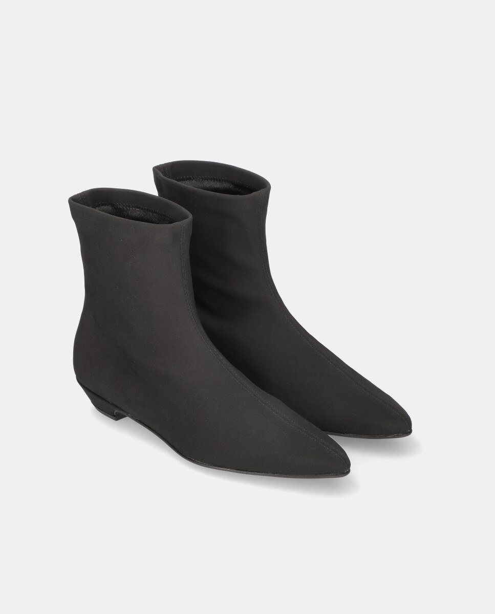 Botins Robin em Tecido Resistente À Água Preto-2