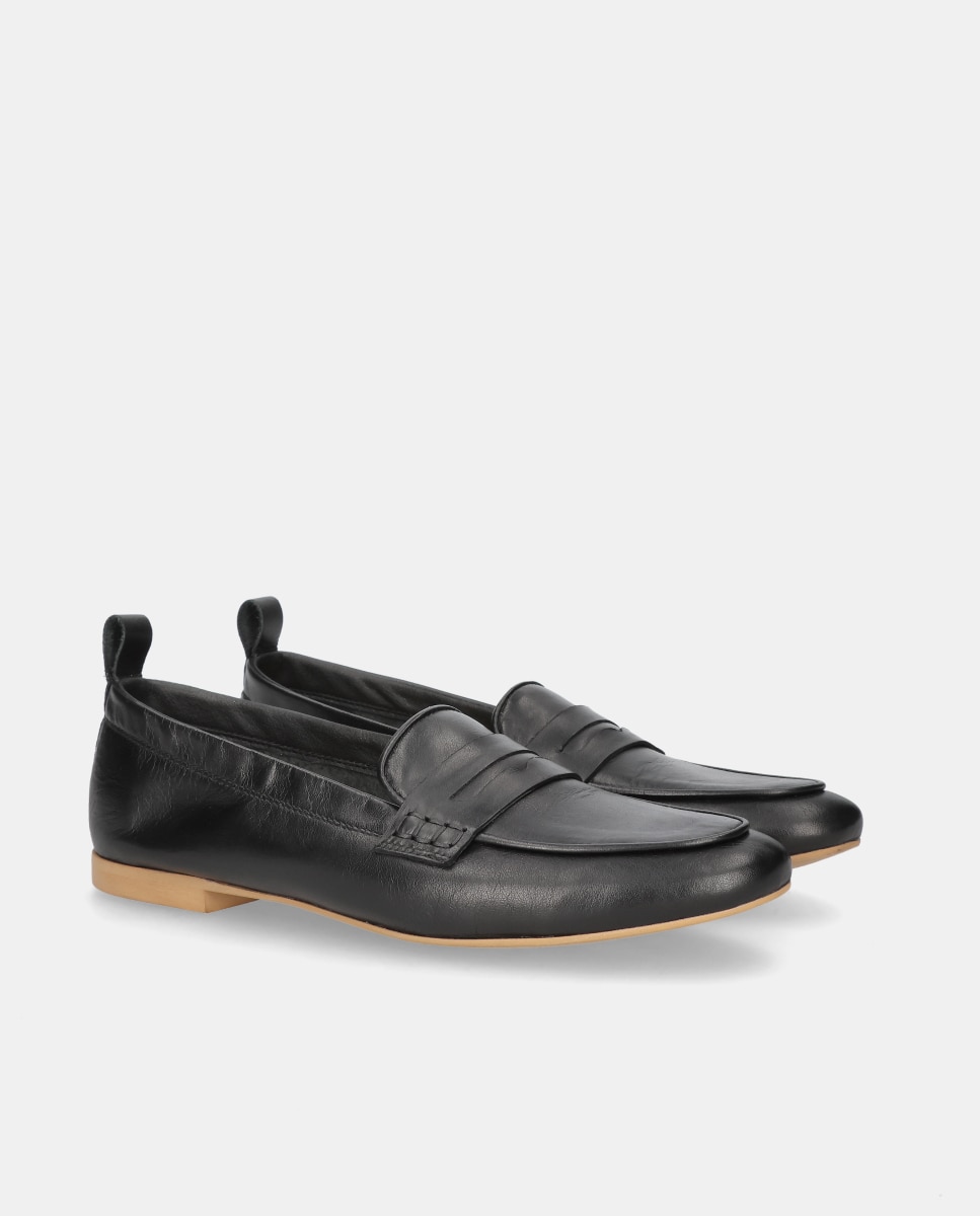Mocassins Aisha em Napa Preto-2