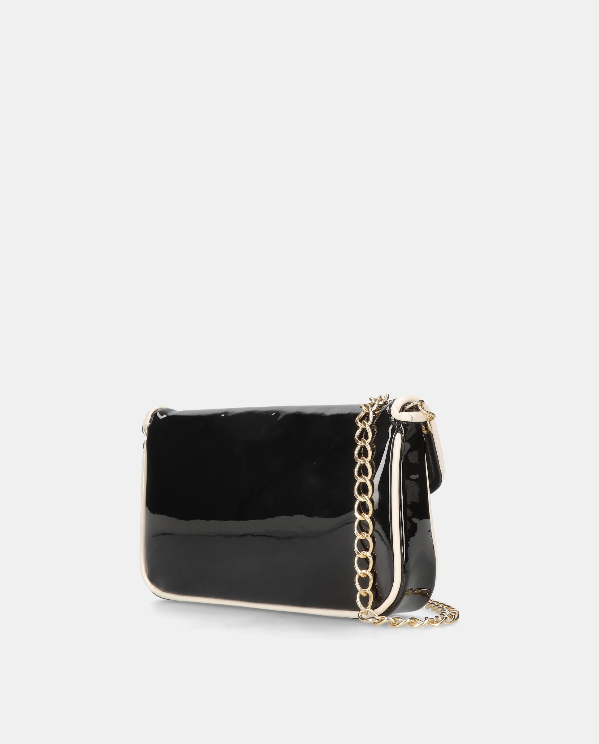 Mala a Tiracolo com Corrente Preto-2