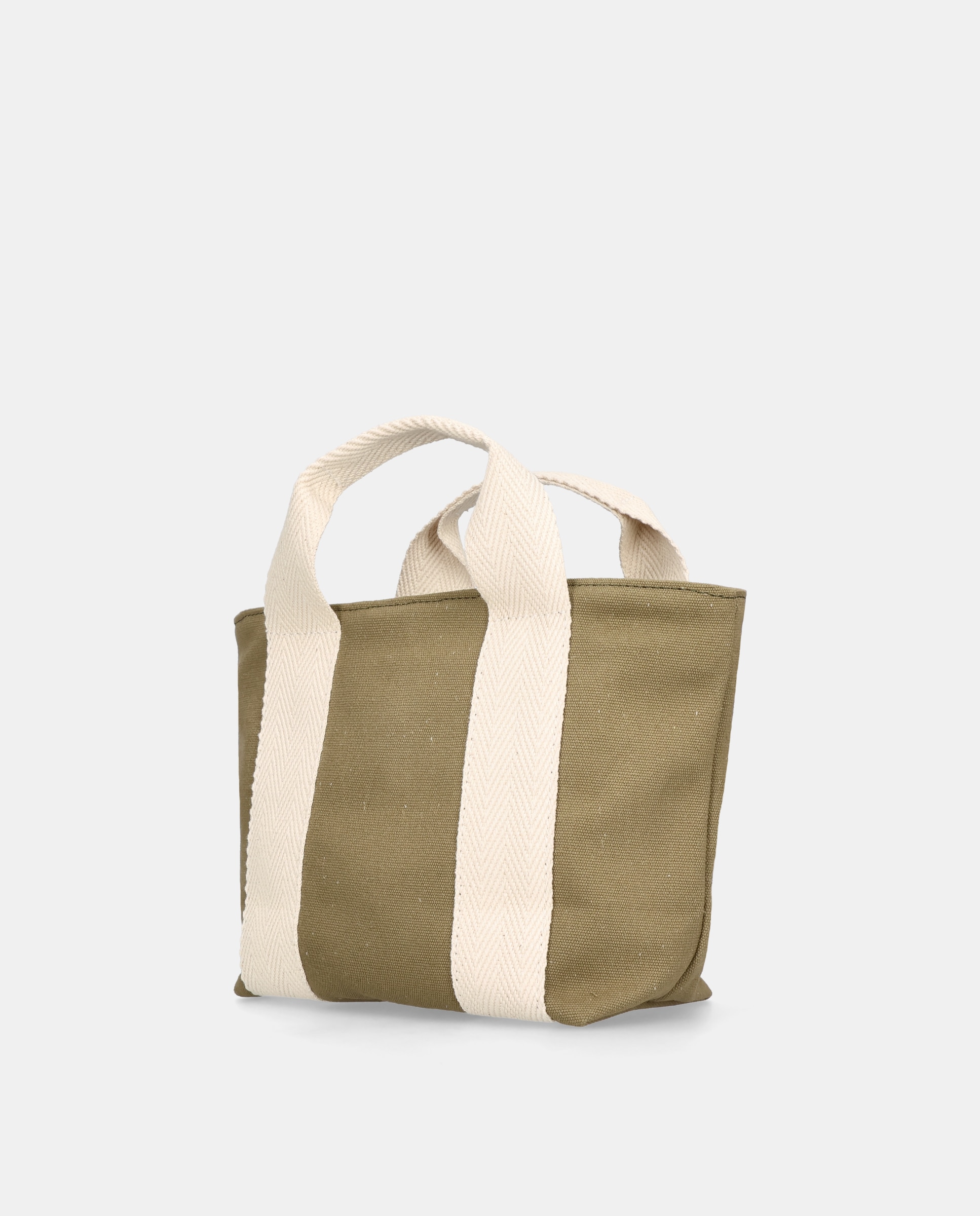 Mala Tote em Lona Verde-2