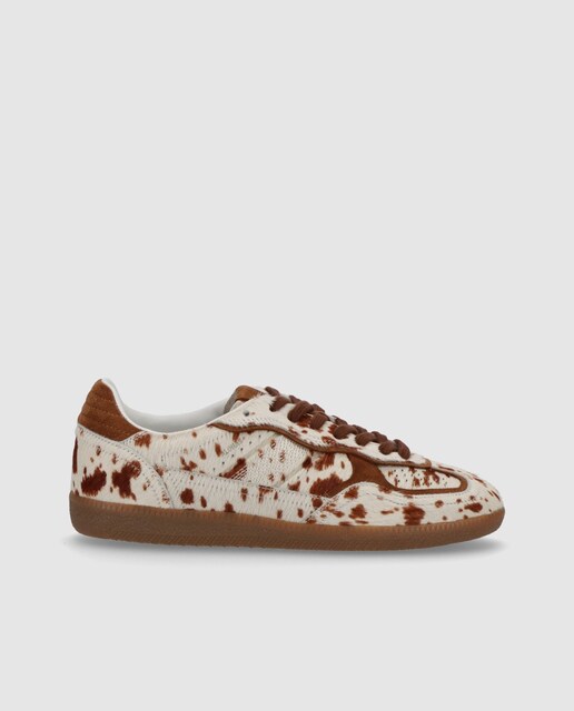 Imagem 0 de Sapatilhas Baixas de Pele de Pony com Estampado