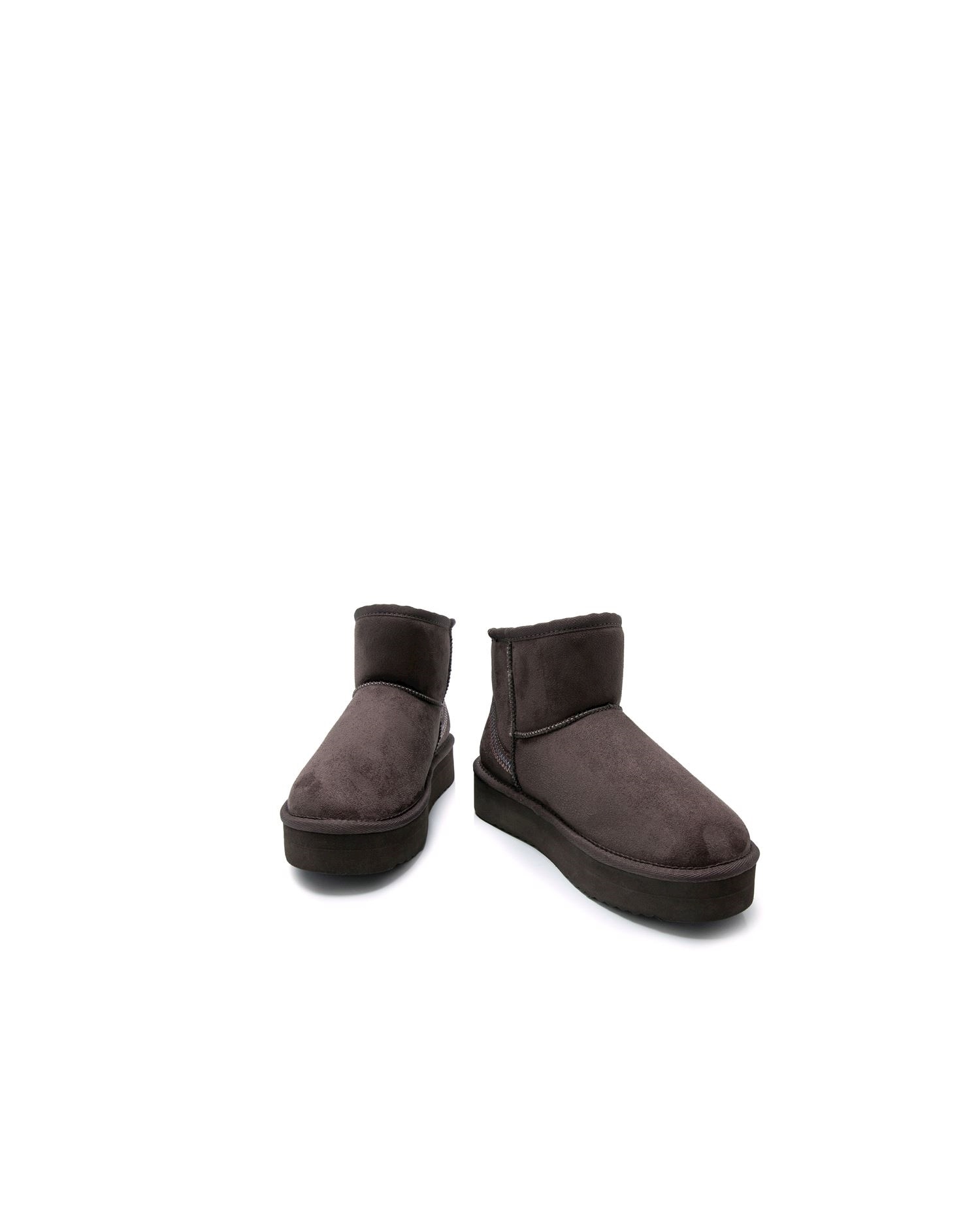 Botas com Forro de Pelo e Detalhe de Laço MTNG Carbono-4