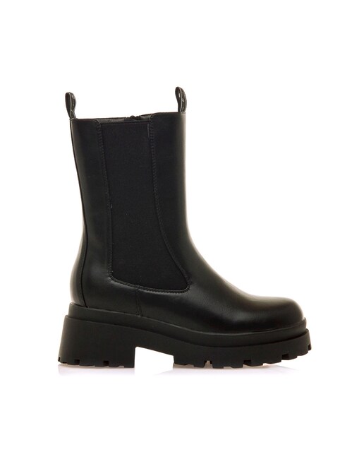 Imagem 0 de Botins Rasos Estilo Chelsea com Elástico na Lateral