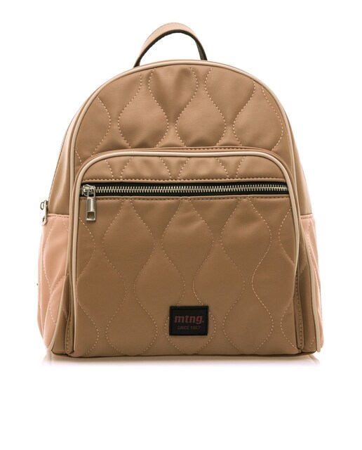 Imagem 0 de Mochila em Tecido Acolchoado com Fecho Zip