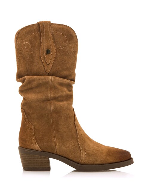 Imagem 0 de Botas Estilo Cowboy em Pele