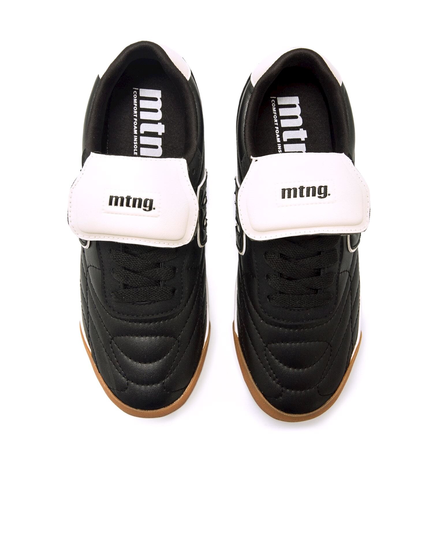 Sapatilhas Desportivas com Detalhe Acolchoado Preto-4