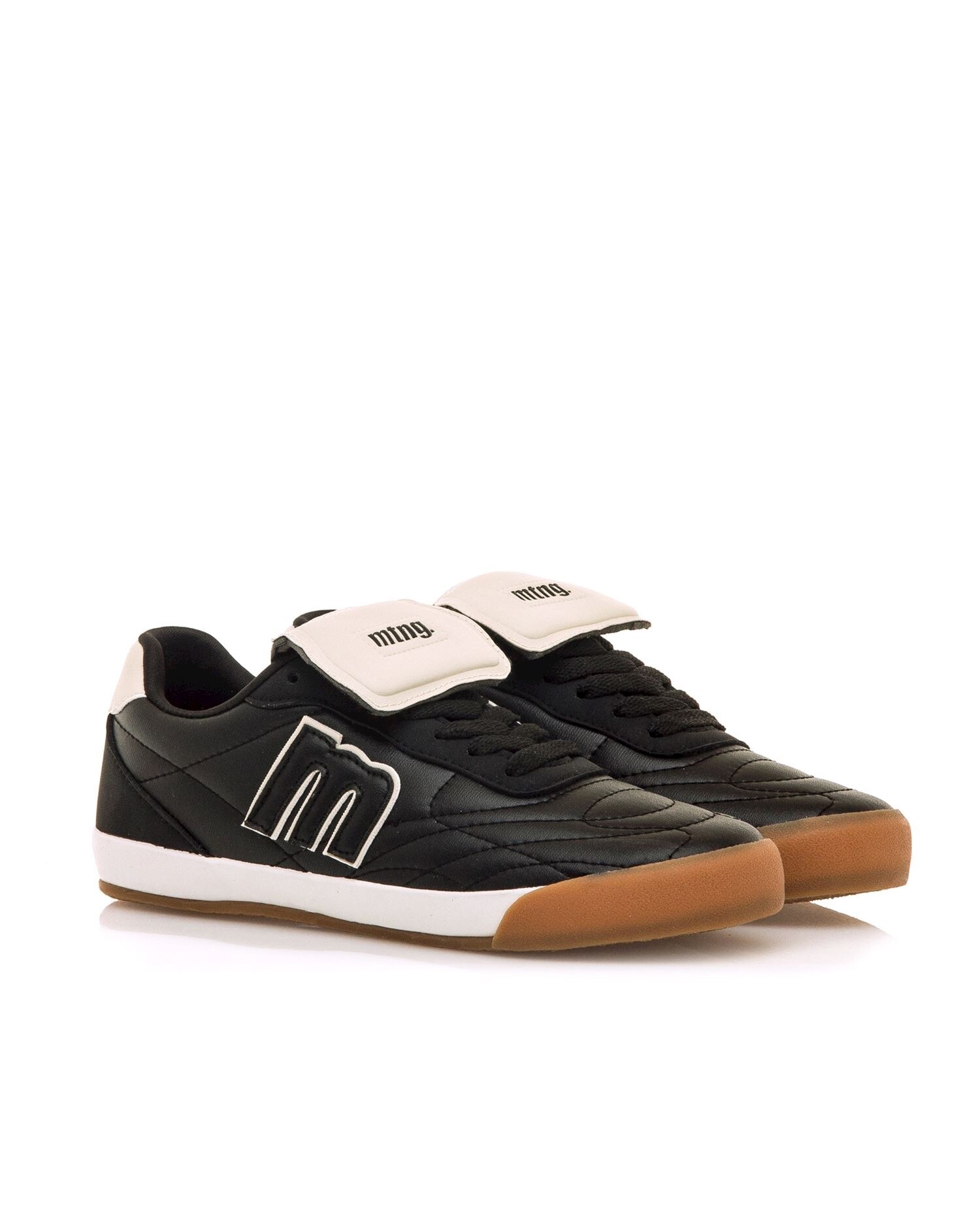 Sapatilhas Desportivas com Detalhe Acolchoado Preto-5