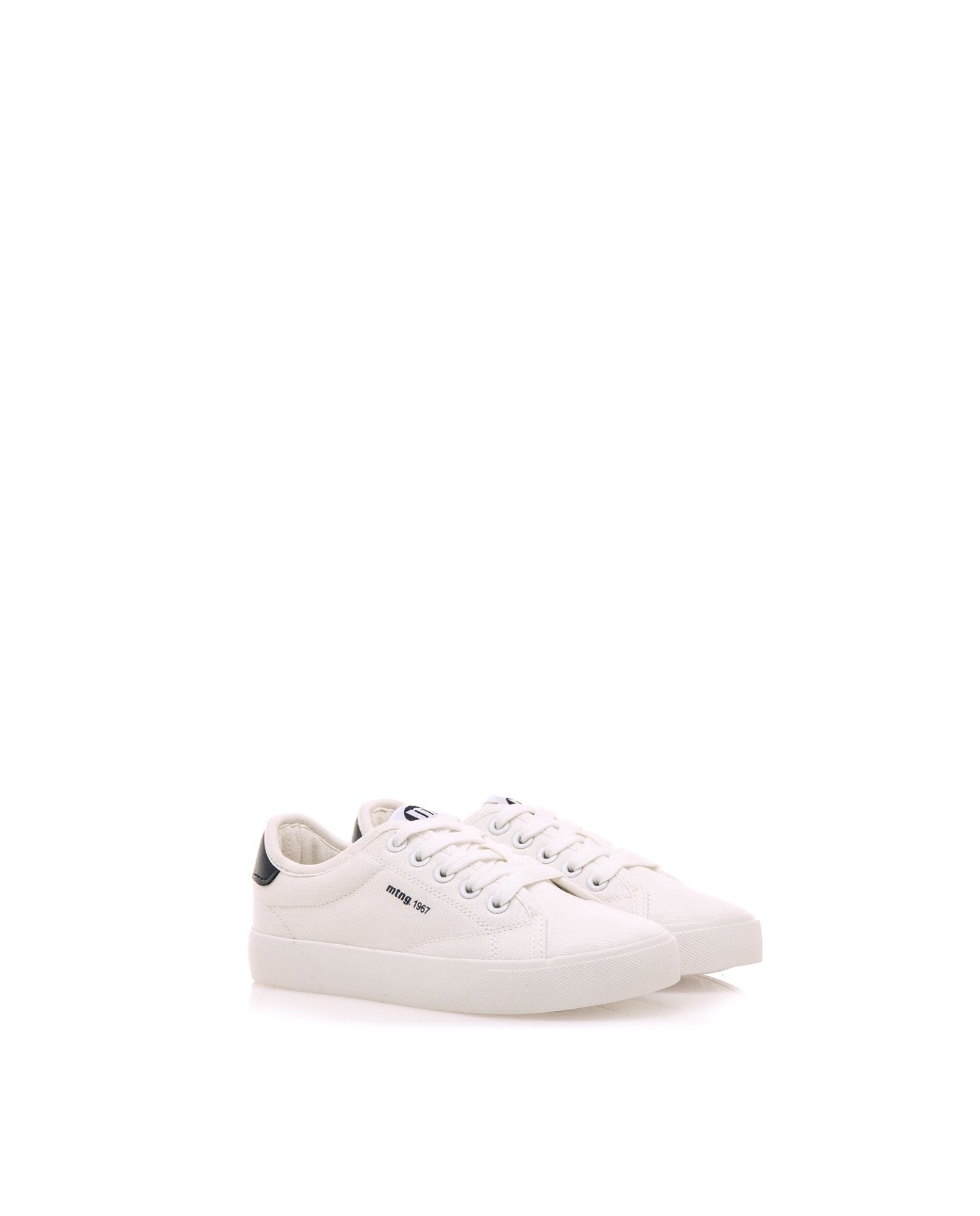 Sapatilhas de Lona Infantil Estilo Bamba Casual Branco-5