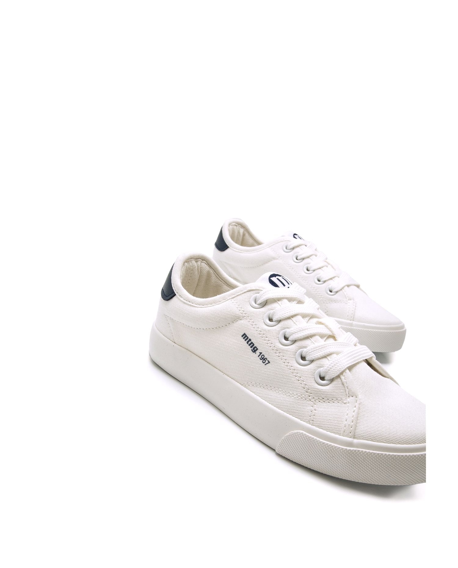 Sapatilhas de Lona Infantil Estilo Bamba Casual Branco-7