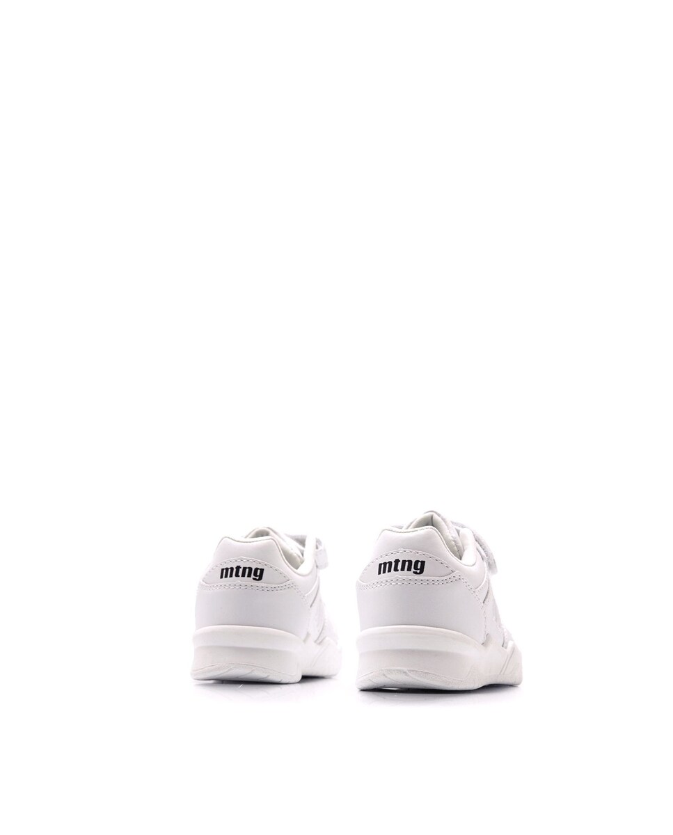 Sapatilhas Desportivas Infantil Tipo Basket Baixas Branco-3