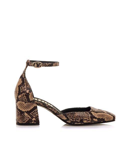 Imagem 0 de Sapatos de Salto com Tira no Tornozelo