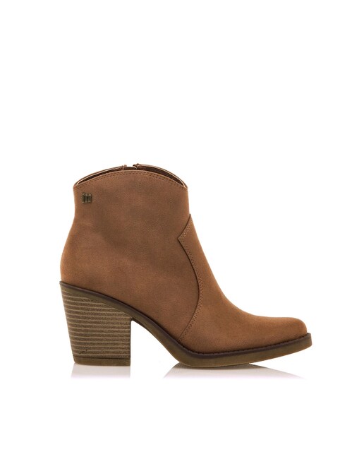Imagem 0 de Botins de Salto Estilo Cowboy