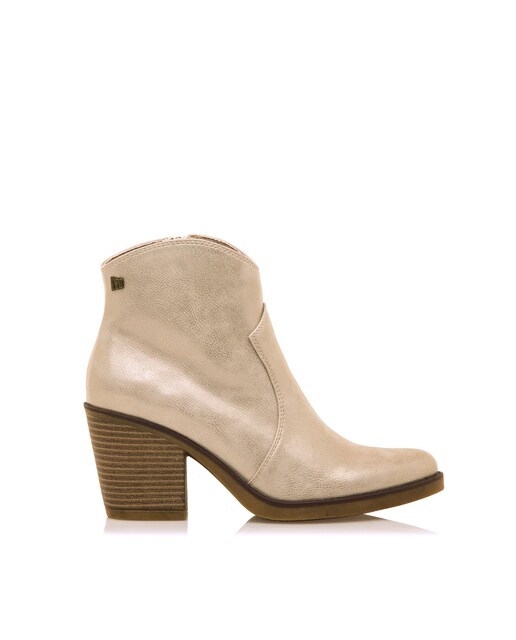 Imagem 0 de Botins de Salto Estilo Cowboy