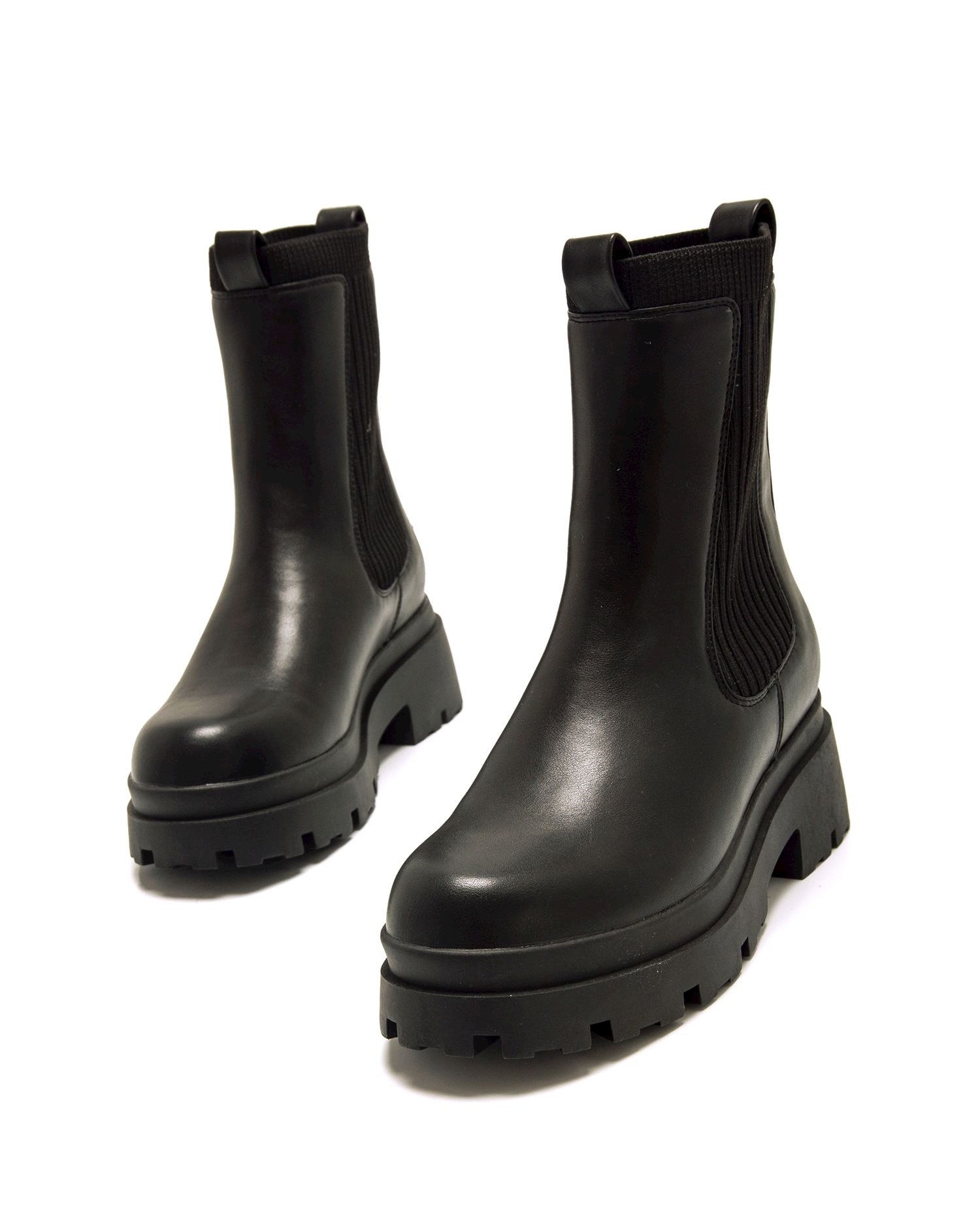 Botins Militares com Detalhe de Meia Preto-2