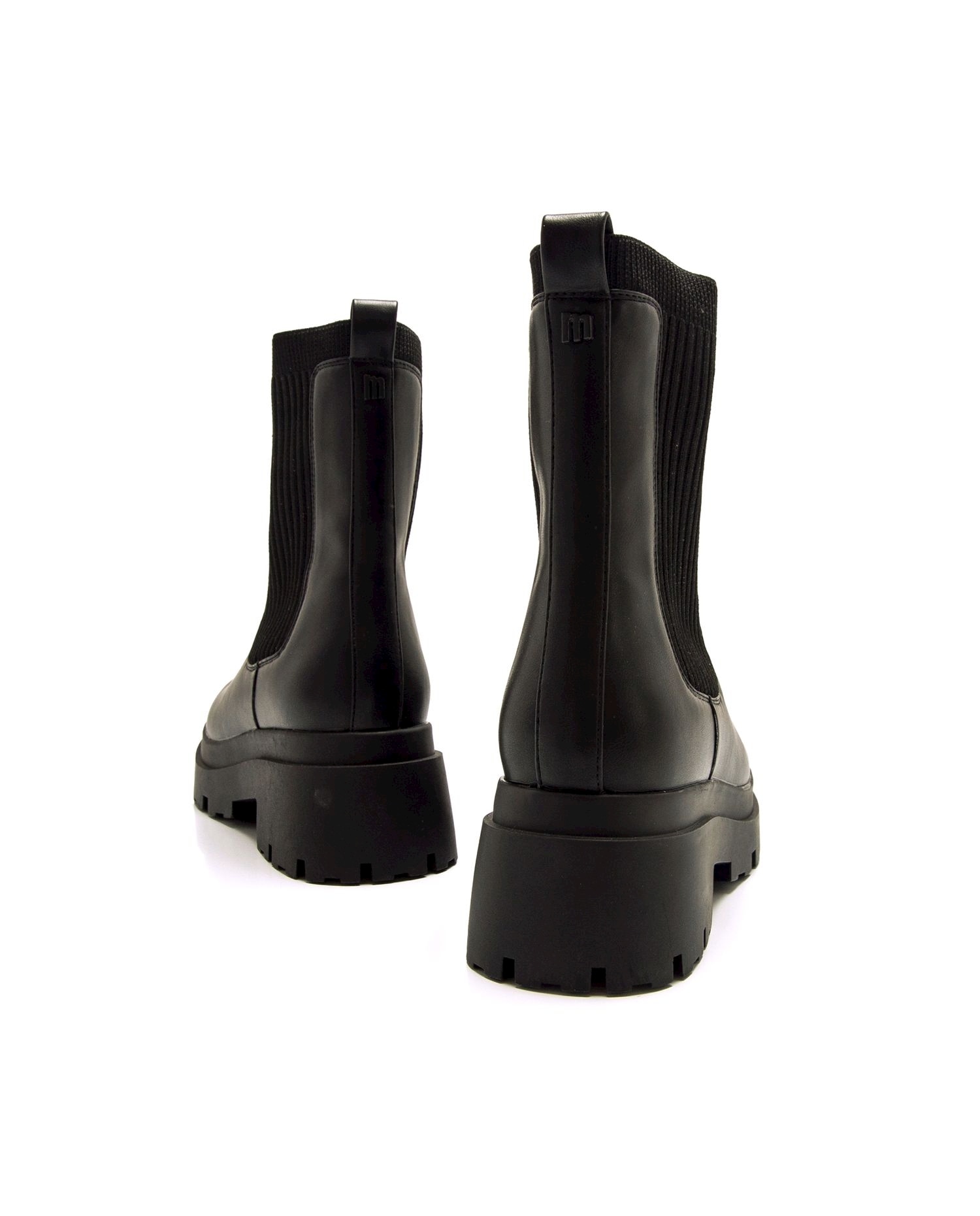 Botins Militares com Detalhe de Meia Preto-3