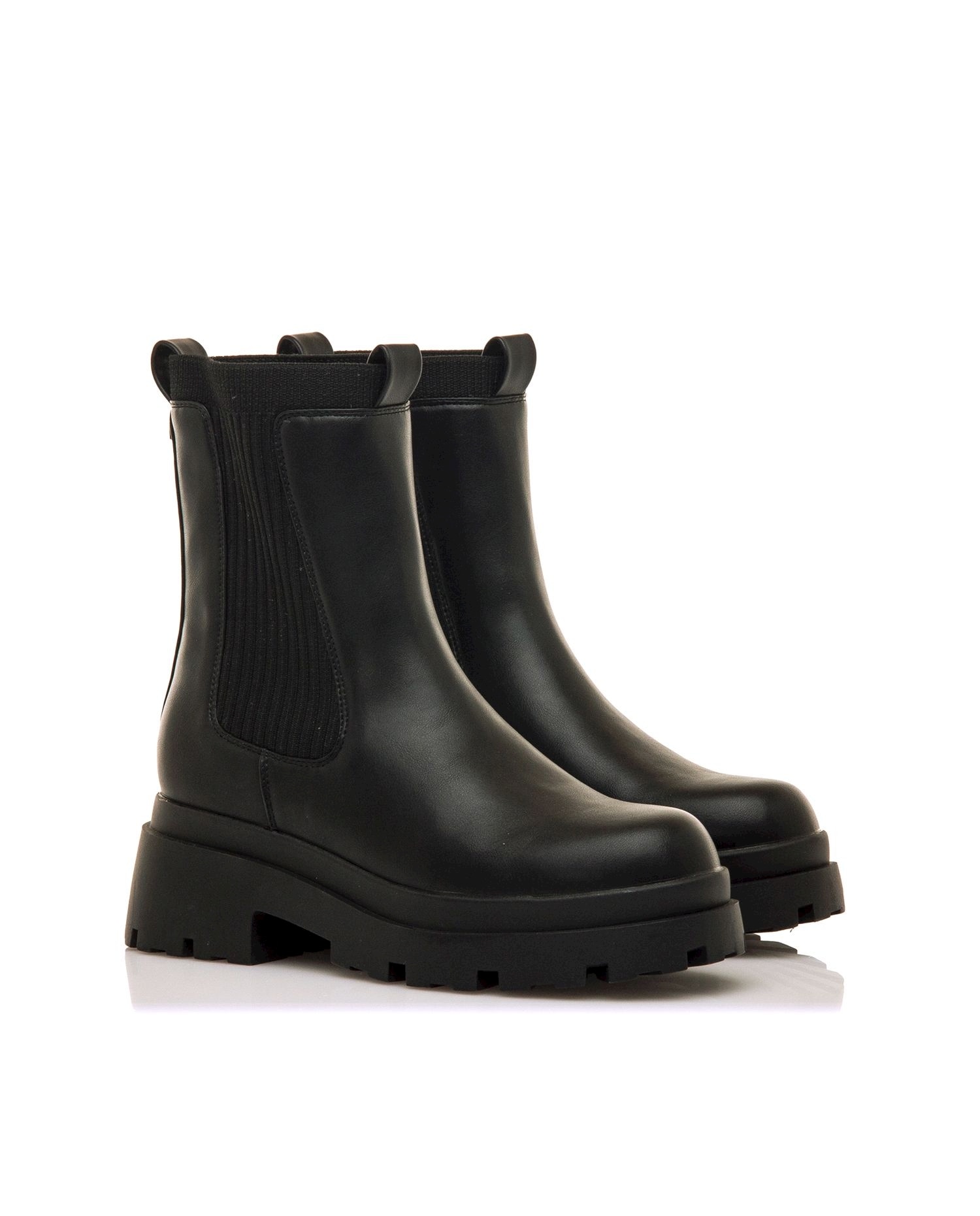 Botins Militares com Detalhe de Meia Preto-5