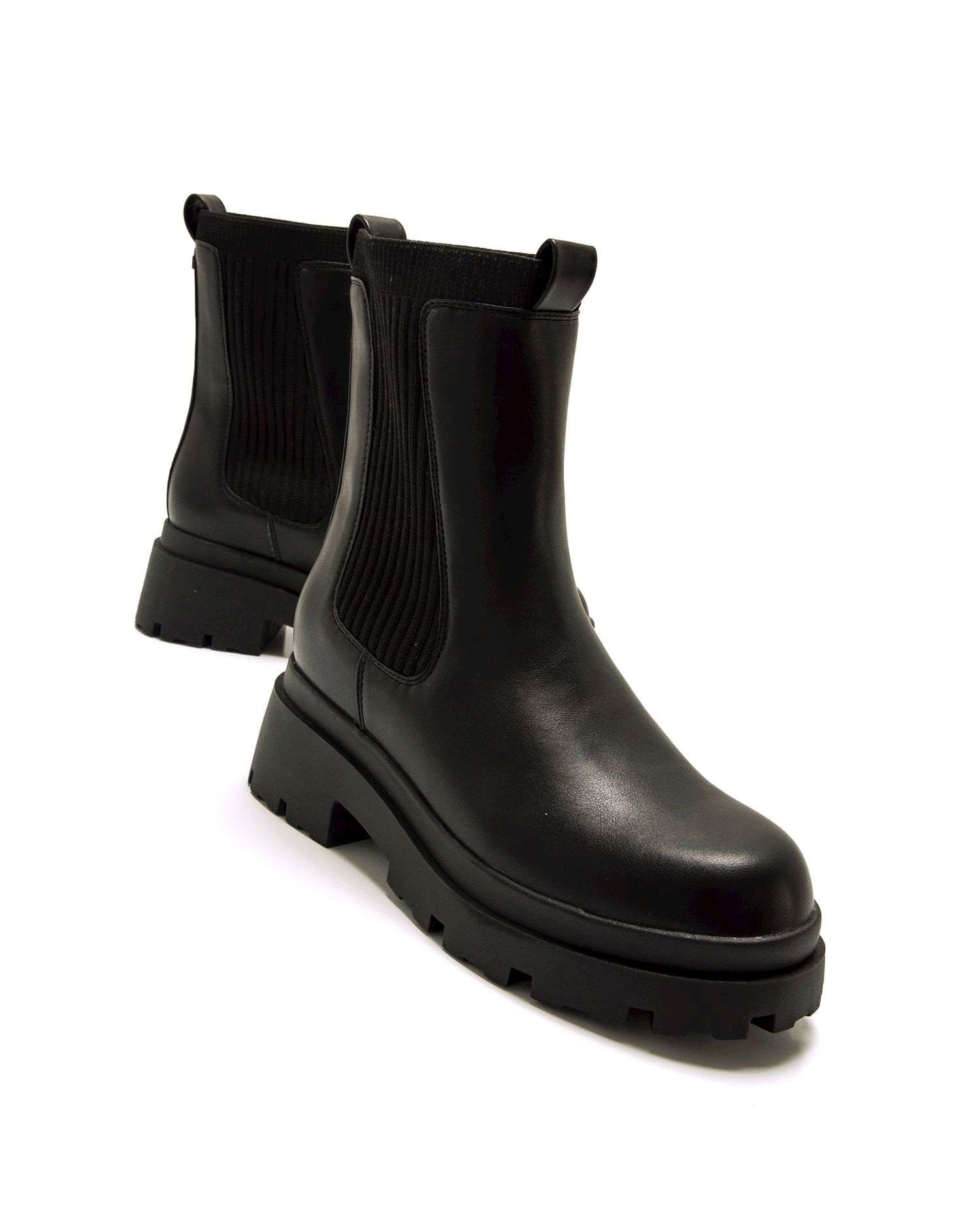 Botins Militares com Detalhe de Meia Preto-6