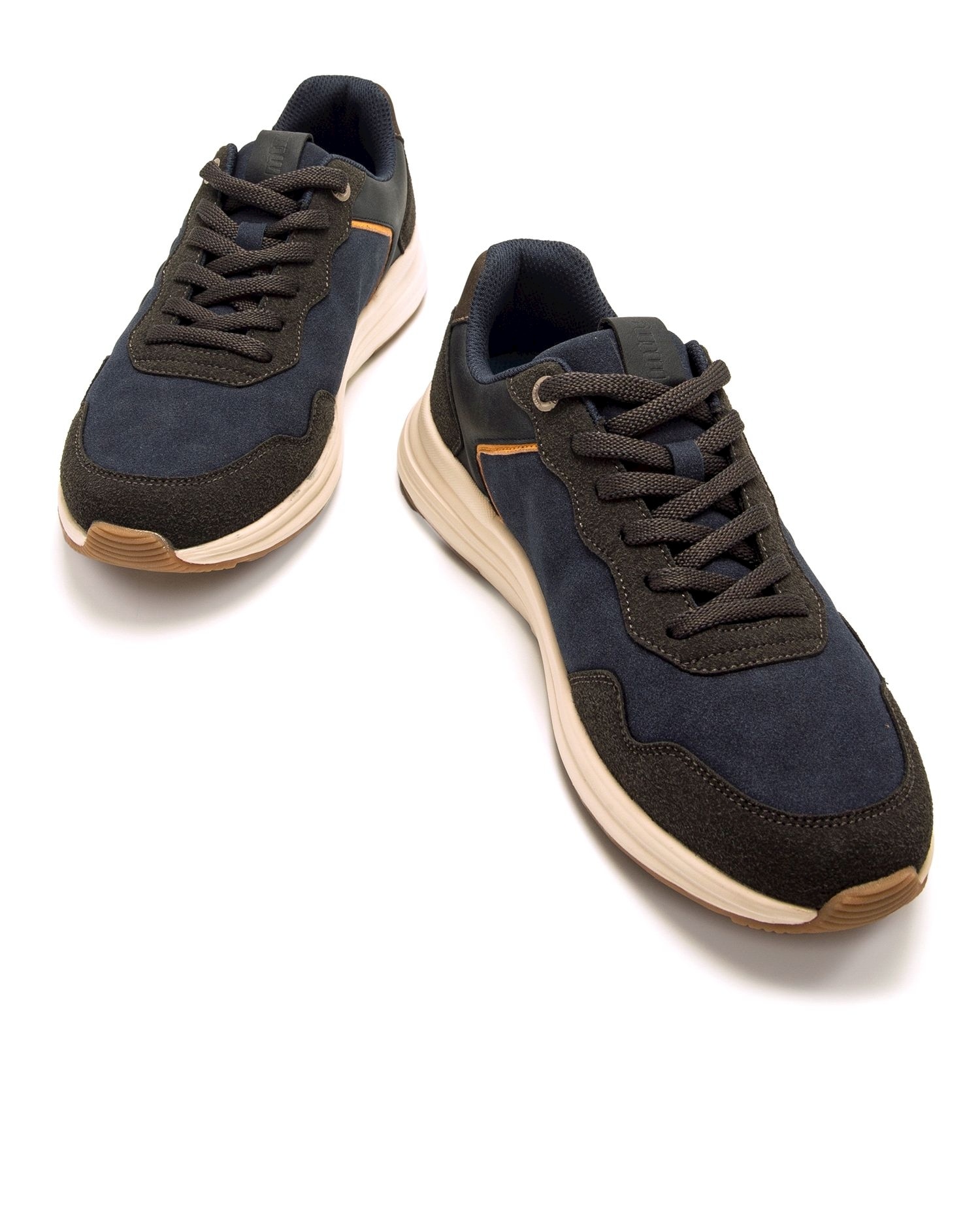 Sapatilhas Desportivas com Piso Grosso Azul / Preto-4