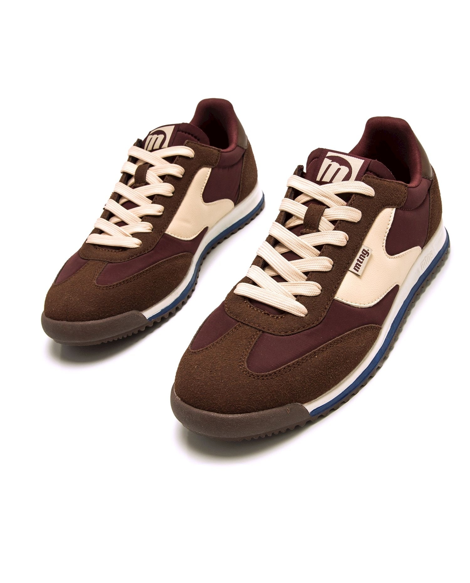 Sapatilhas Desportivas Estilo Retro Castanho-2