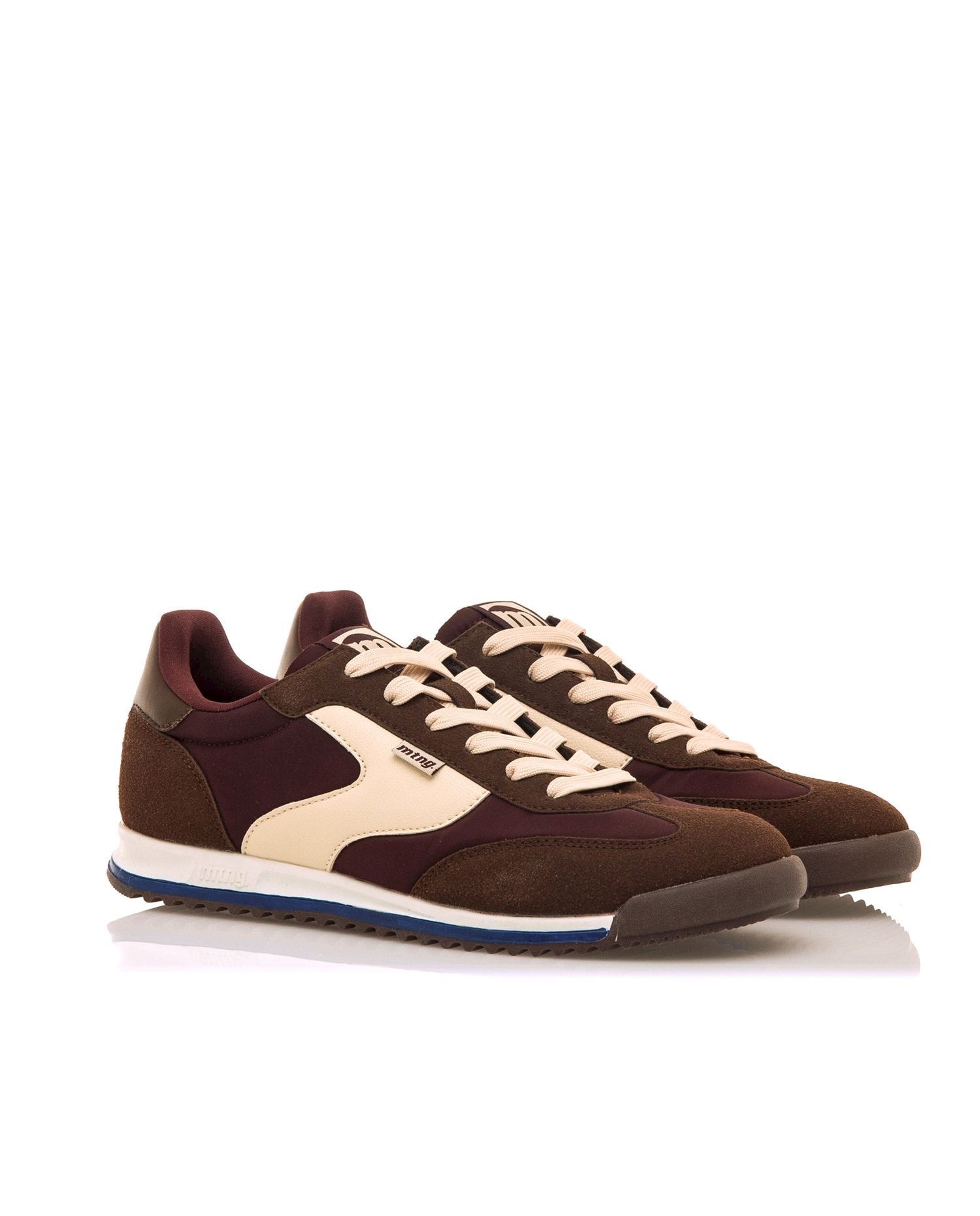 Sapatilhas Desportivas Estilo Retro Castanho-5