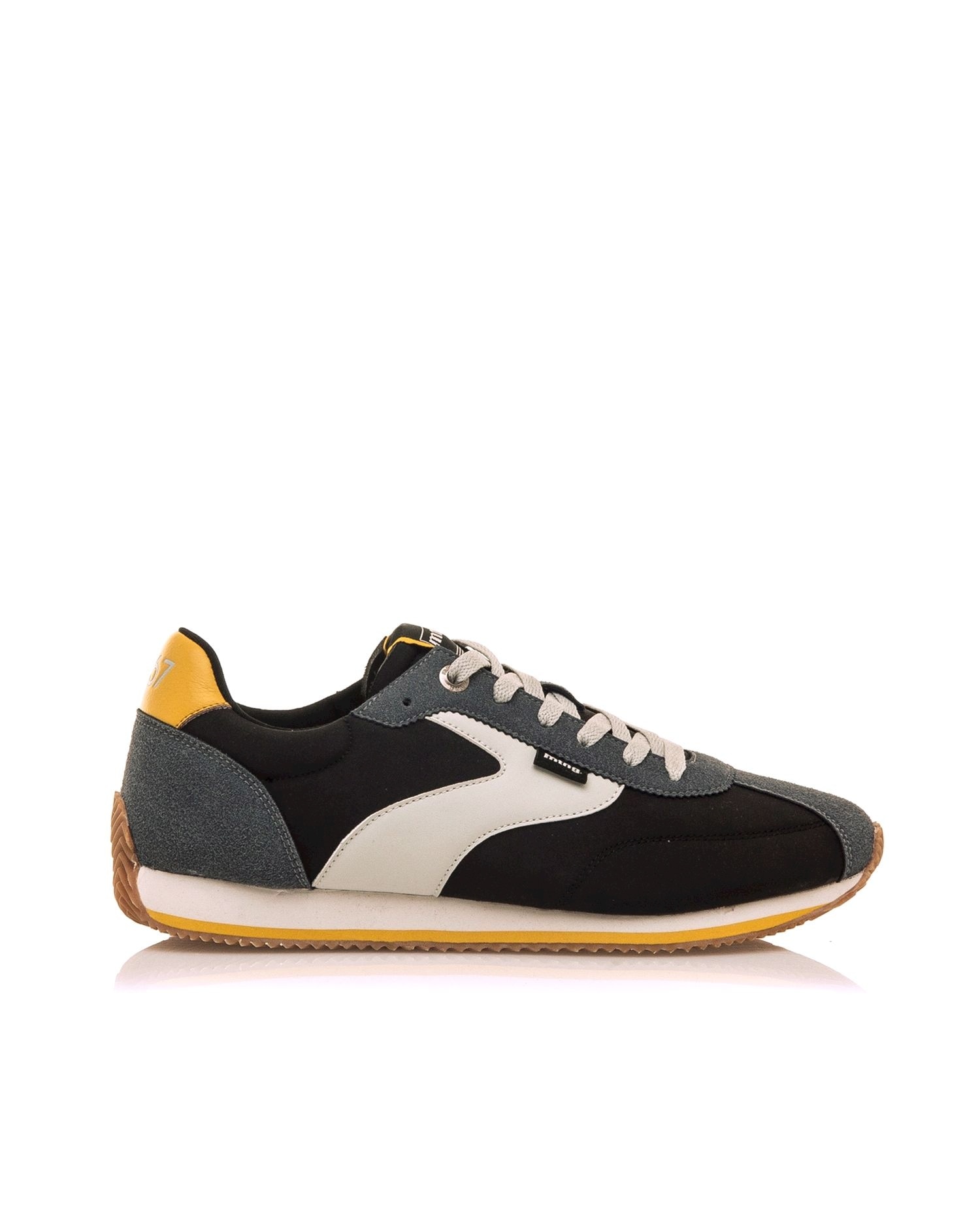 Sapatilhas Desportivas Estilo Runner Preto / Cinzento-1