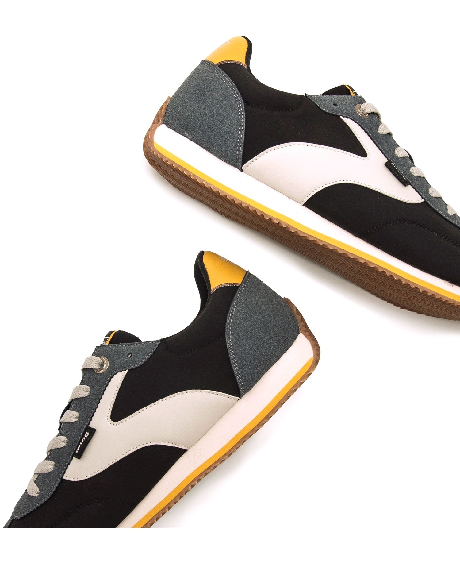 Sapatilhas Desportivas Estilo Runner Preto / Cinzento-4