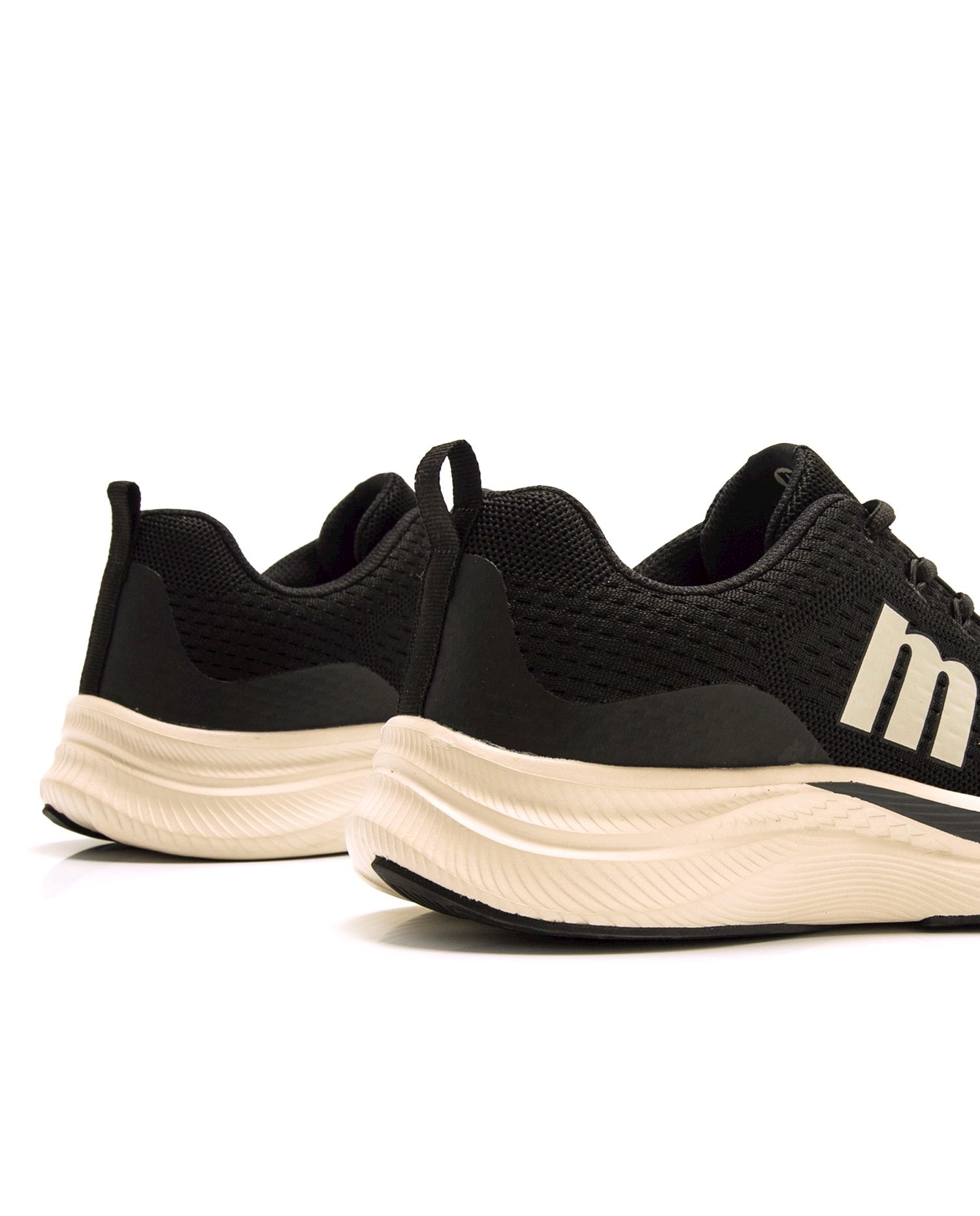 Sapatilhas Desportivas com Piso Grosso Preto / Branco-3
