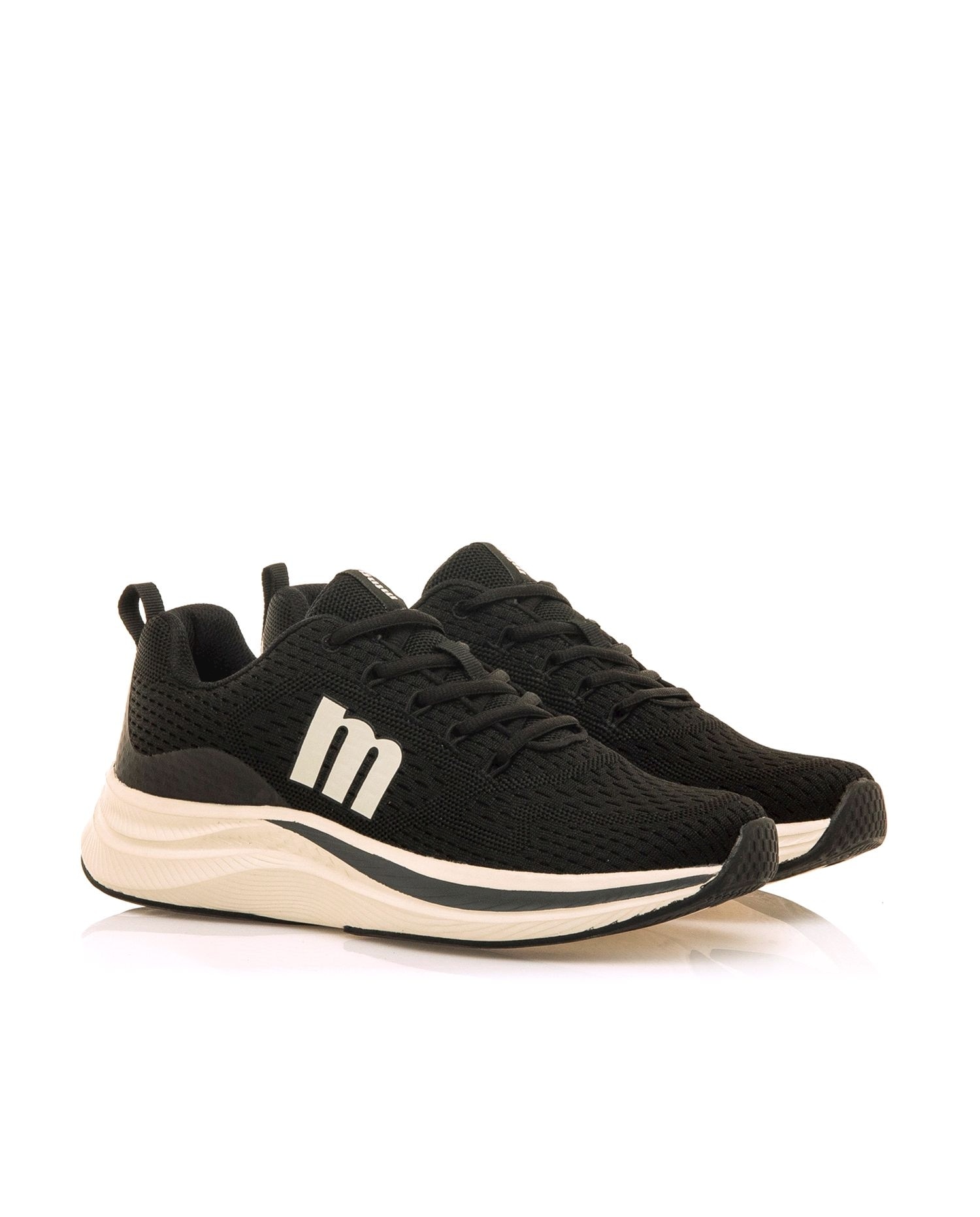 Sapatilhas Desportivas com Piso Grosso Preto / Branco-5