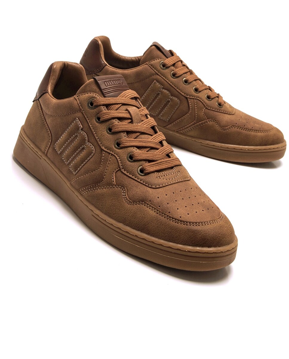 Sapatilhas Modelo Colton Castanho-6