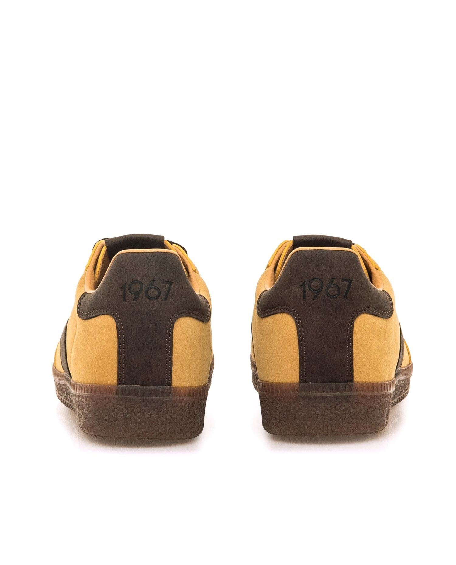 Sapatilhas Desportivas Estilo Bamba com Piso Castanho Amarelo / Preto-3