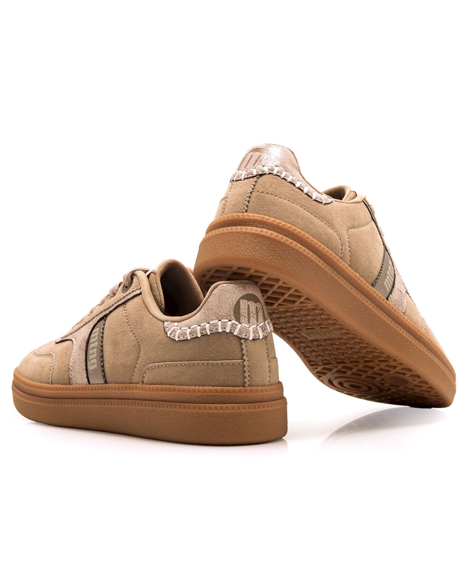 Sapatilhas Desportivas Modelo Cumbia Bege-3