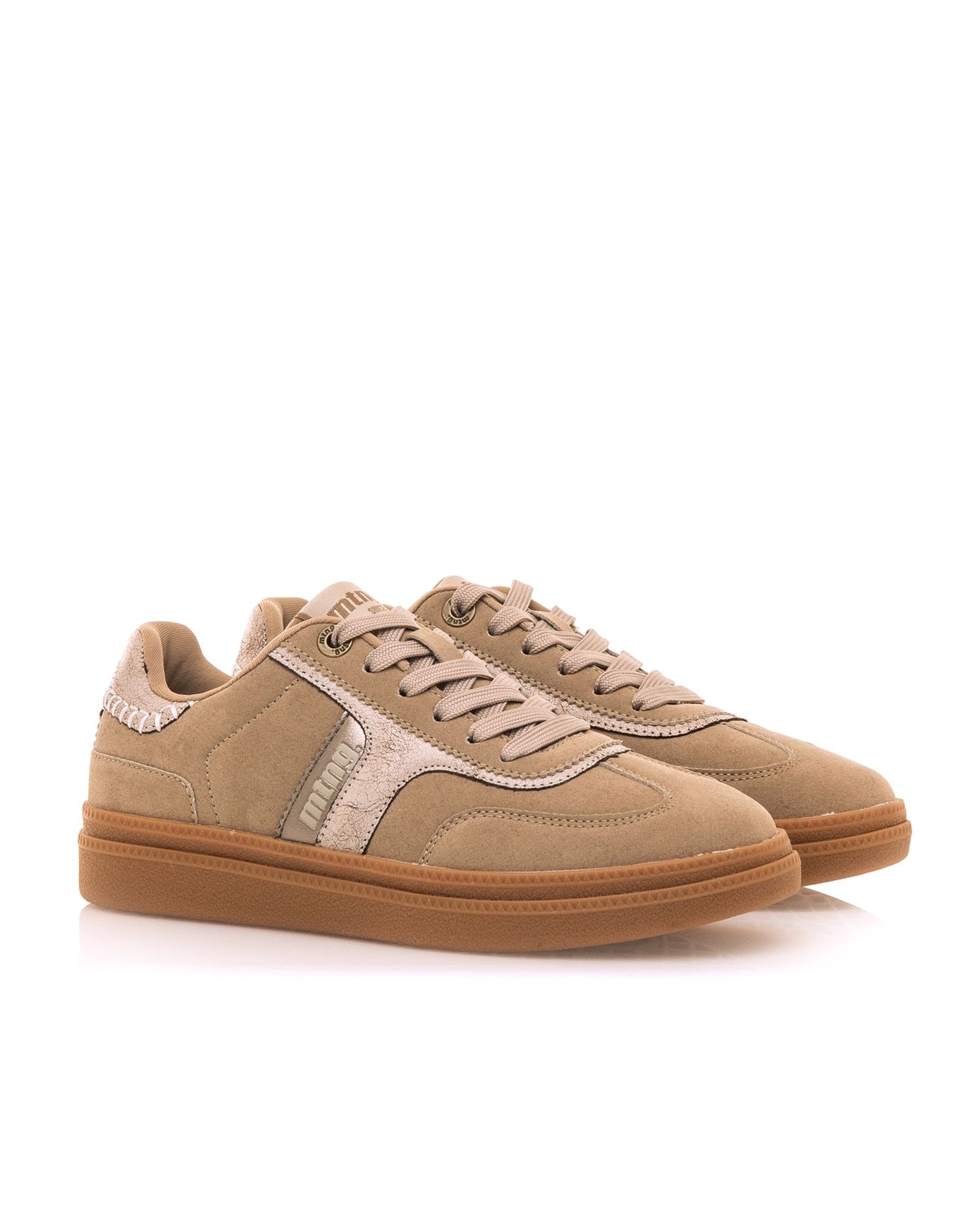 Sapatilhas Desportivas Modelo Cumbia Bege-5