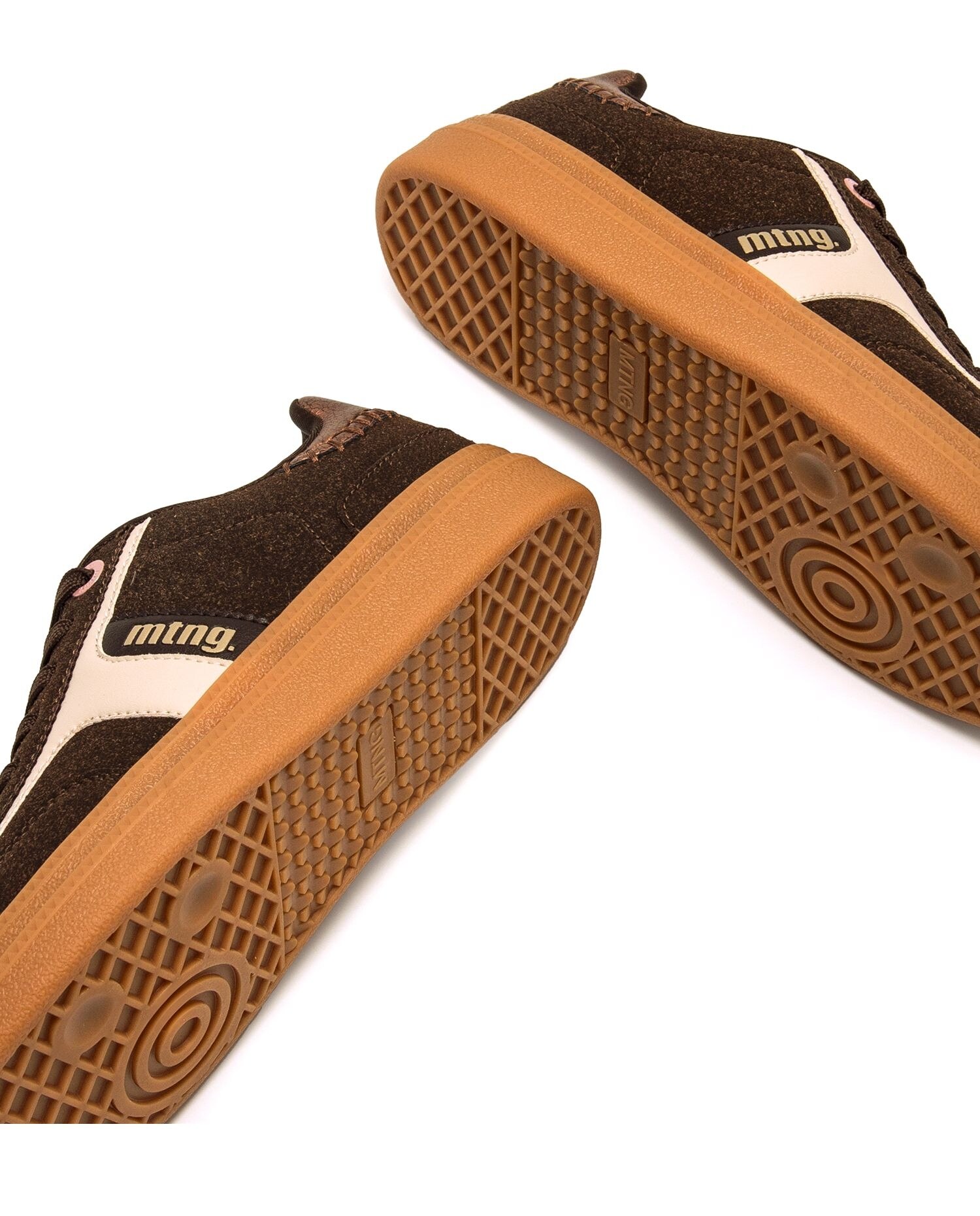 Sapatilhas Desportivas Estilo Bamba com Sola Caramelo Castanho-4