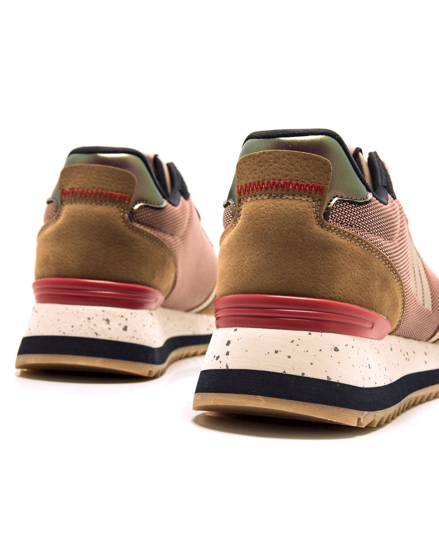 Sapatilhas Desportivas com Piso de Plataforma Castanho-3