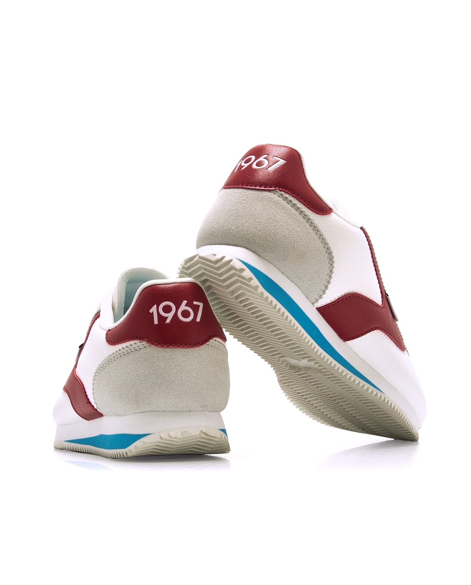 Sapatilhas Desportivas Estilo Retro Branco / Vermelho-3