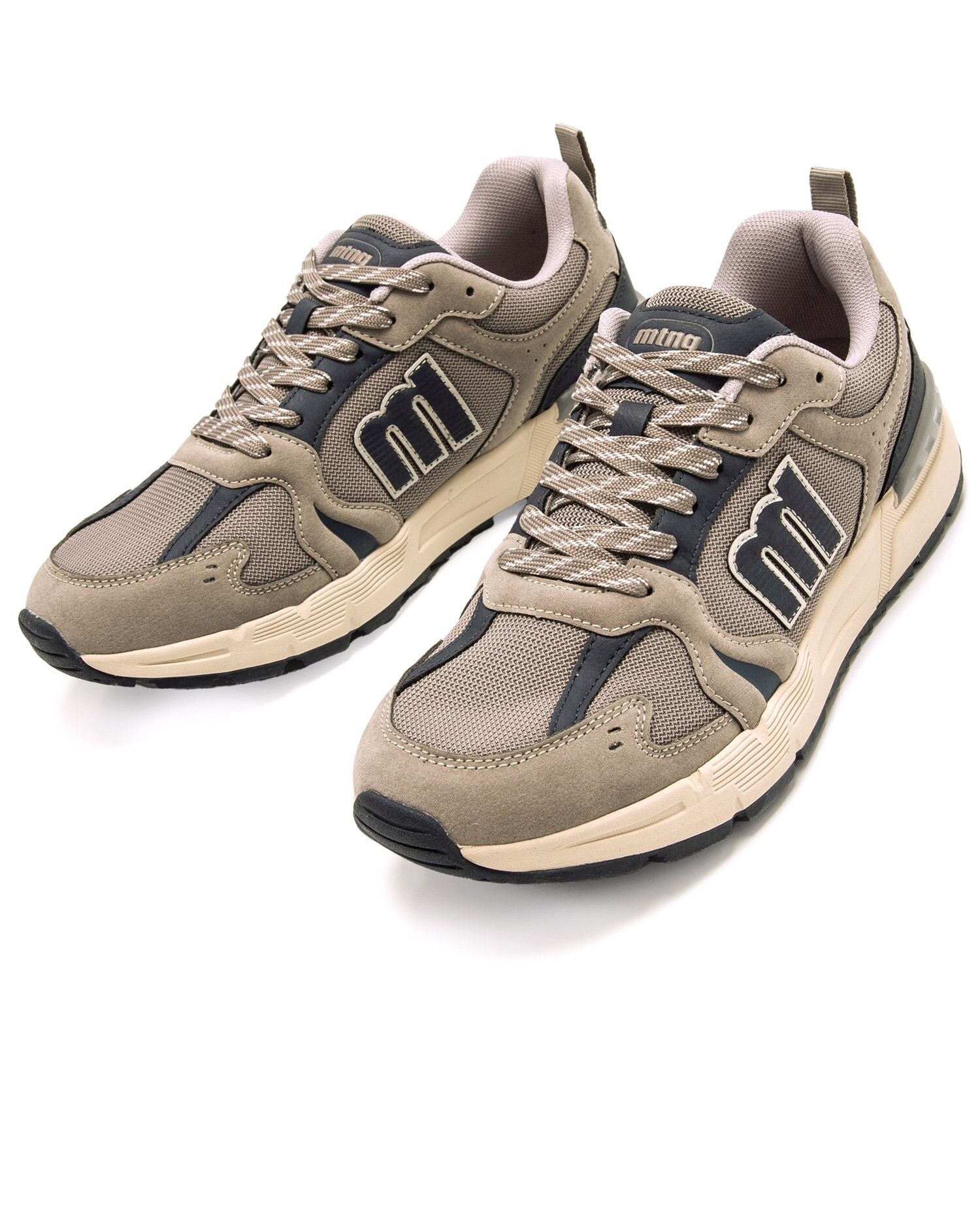 Sapatilhas Desportivas Estilo Running Bege-2