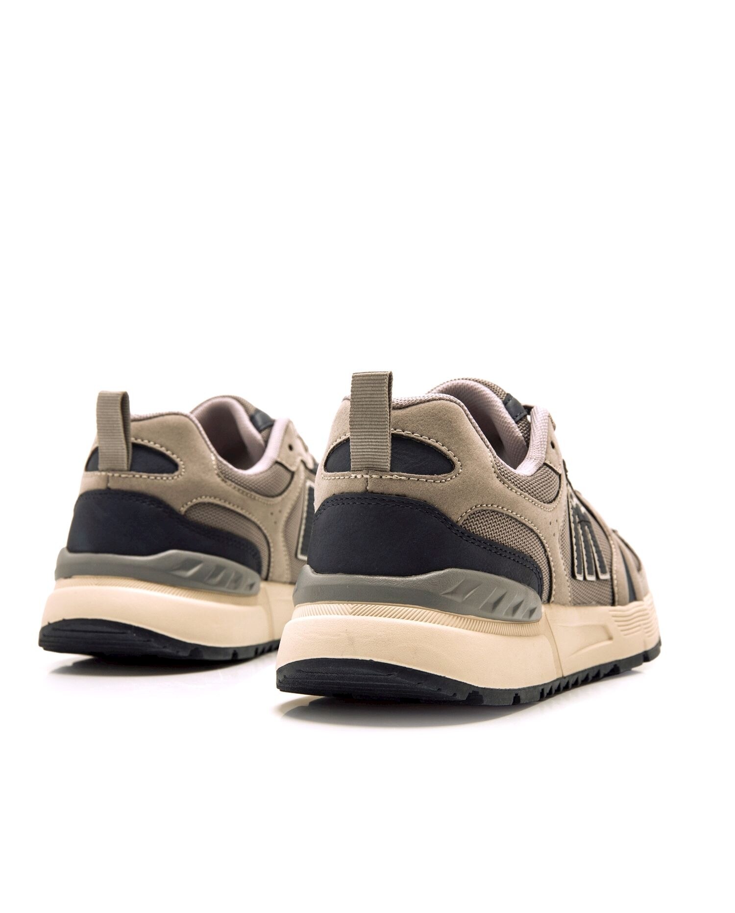 Sapatilhas Desportivas Estilo Running Bege-3