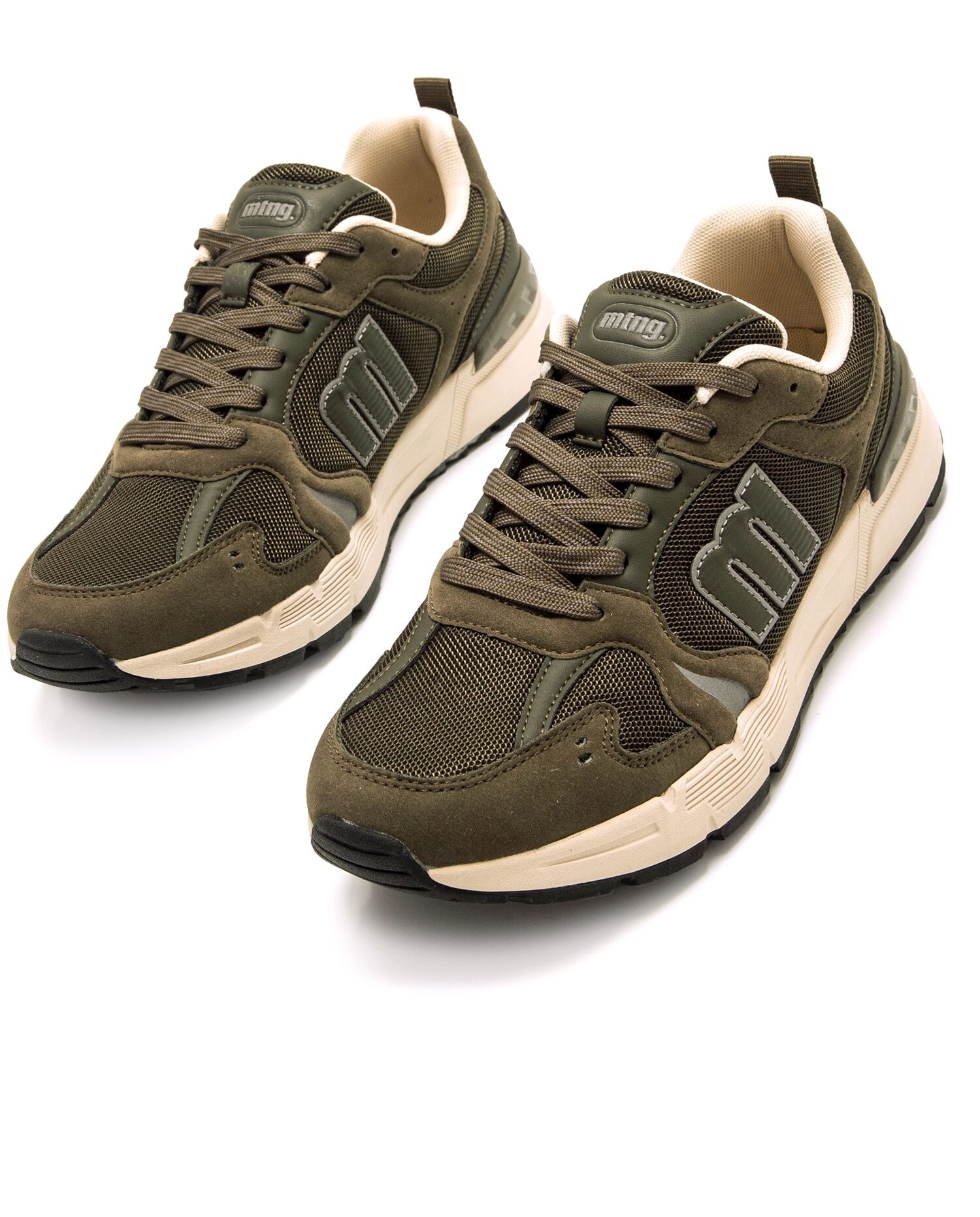 Sapatilhas Desportivas Estilo Running Caqui-2