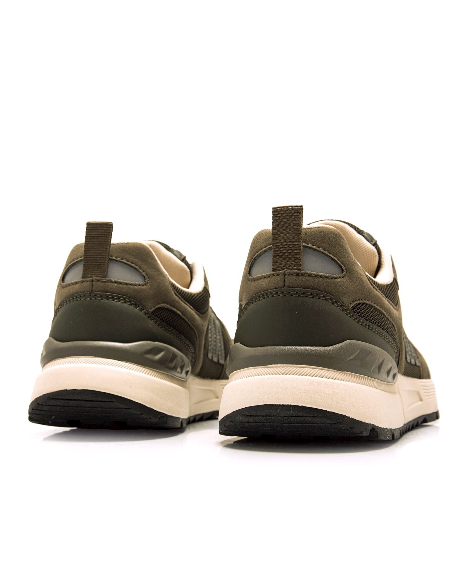 Sapatilhas Desportivas Estilo Running Caqui-3