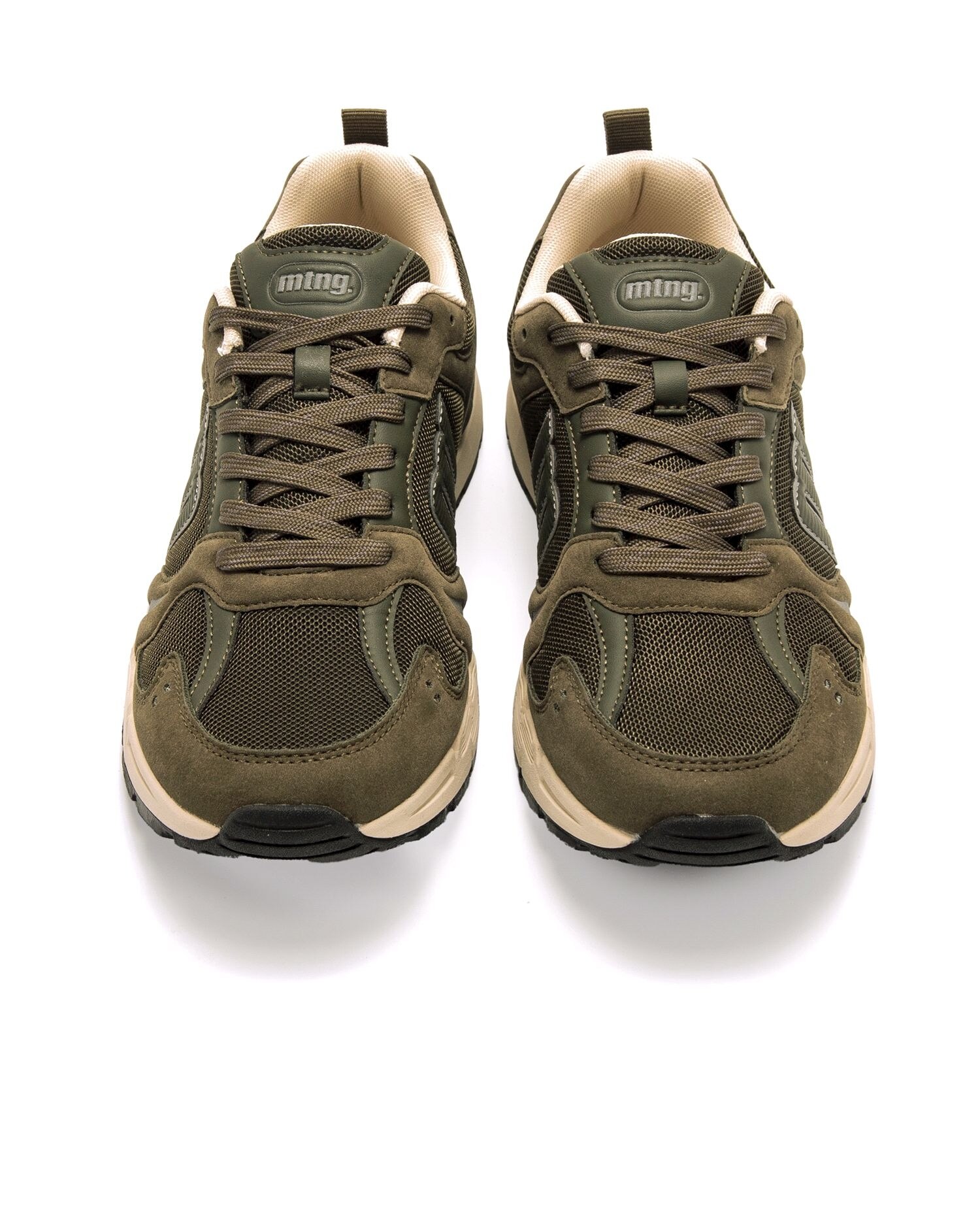 Sapatilhas Desportivas Estilo Running Caqui-4