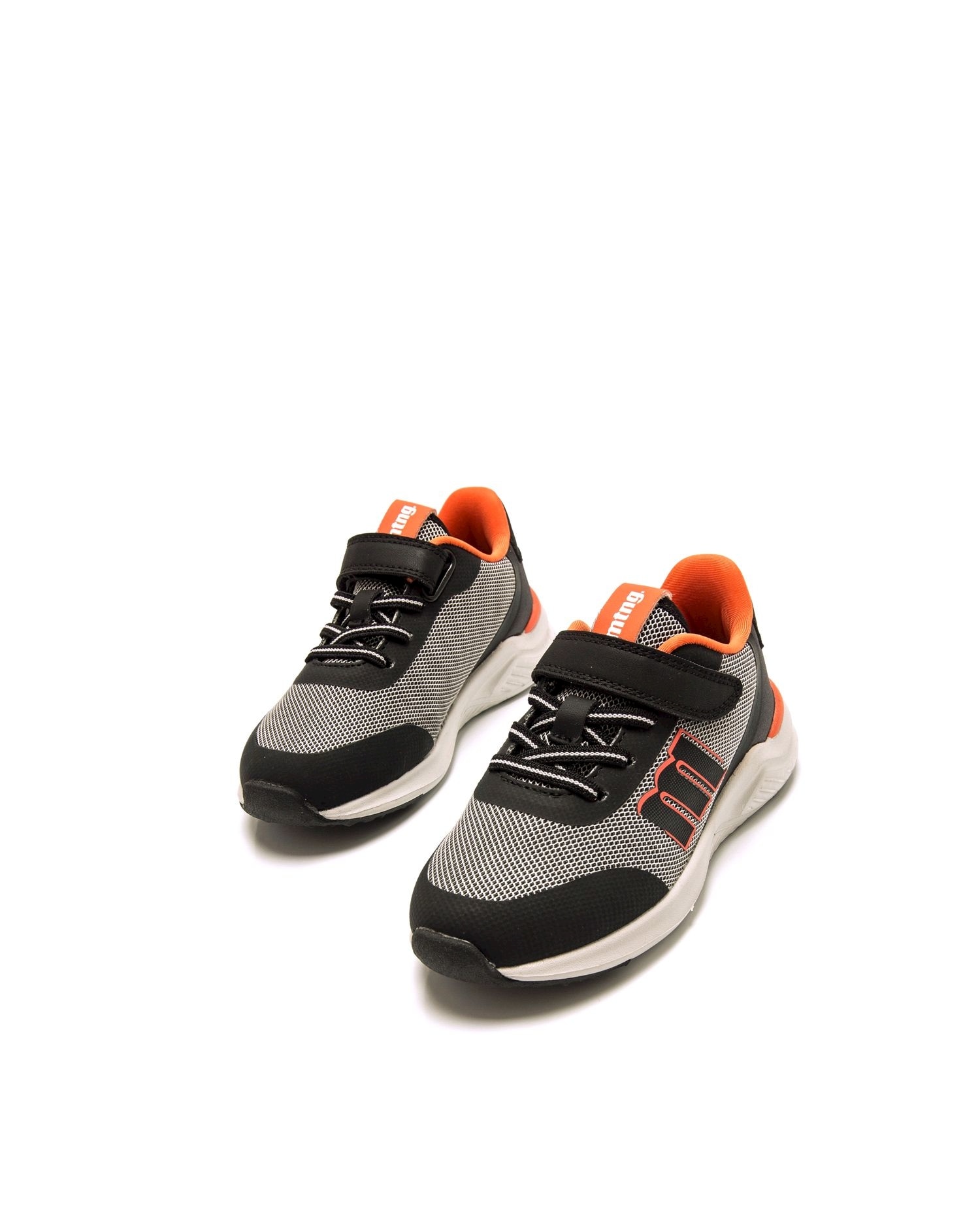 Sapatilhas Desportivas Infantil de Estilo Running Preto / Laranja-flúor-2