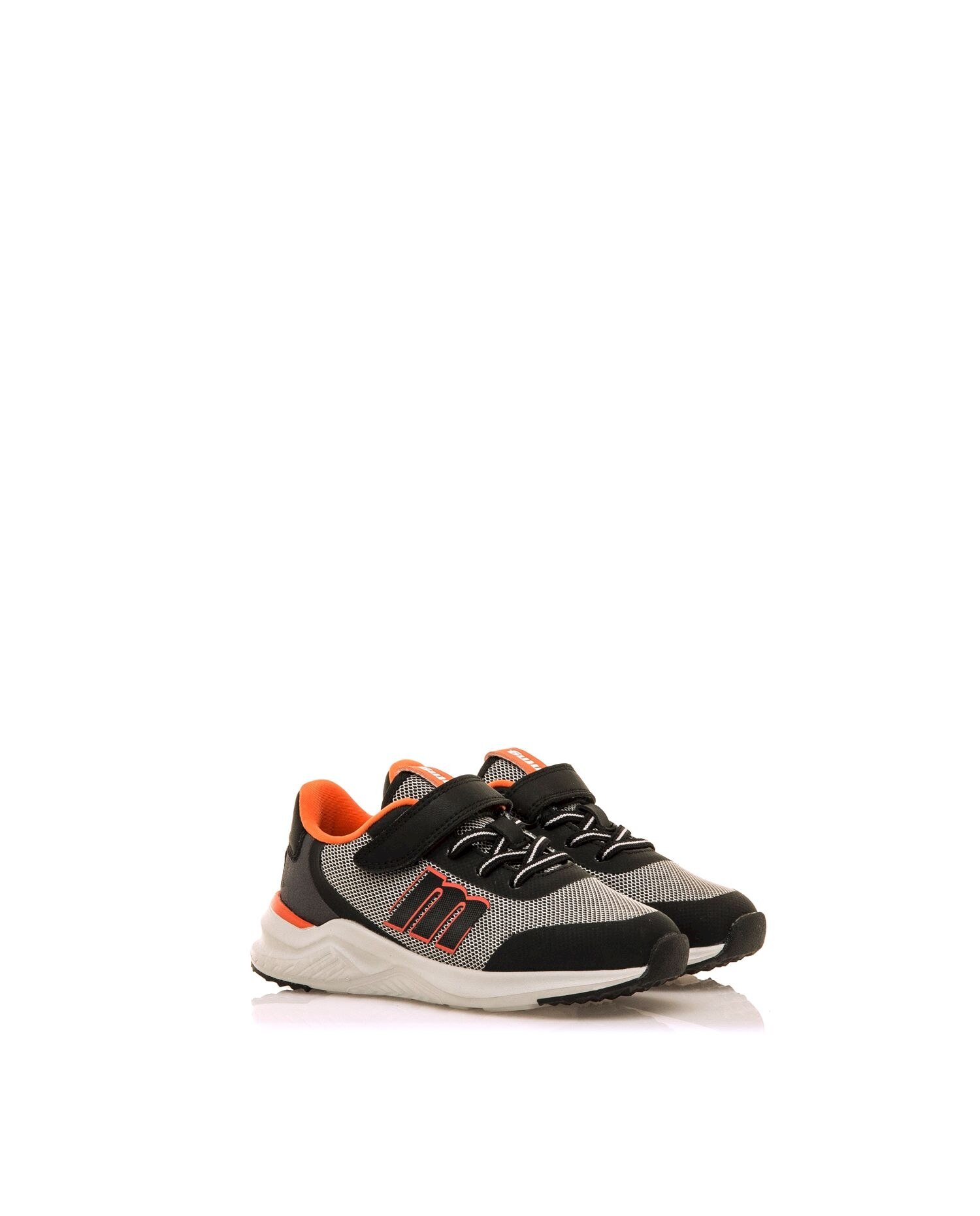 Sapatilhas Desportivas Infantil de Estilo Running Preto / Laranja-flúor-5