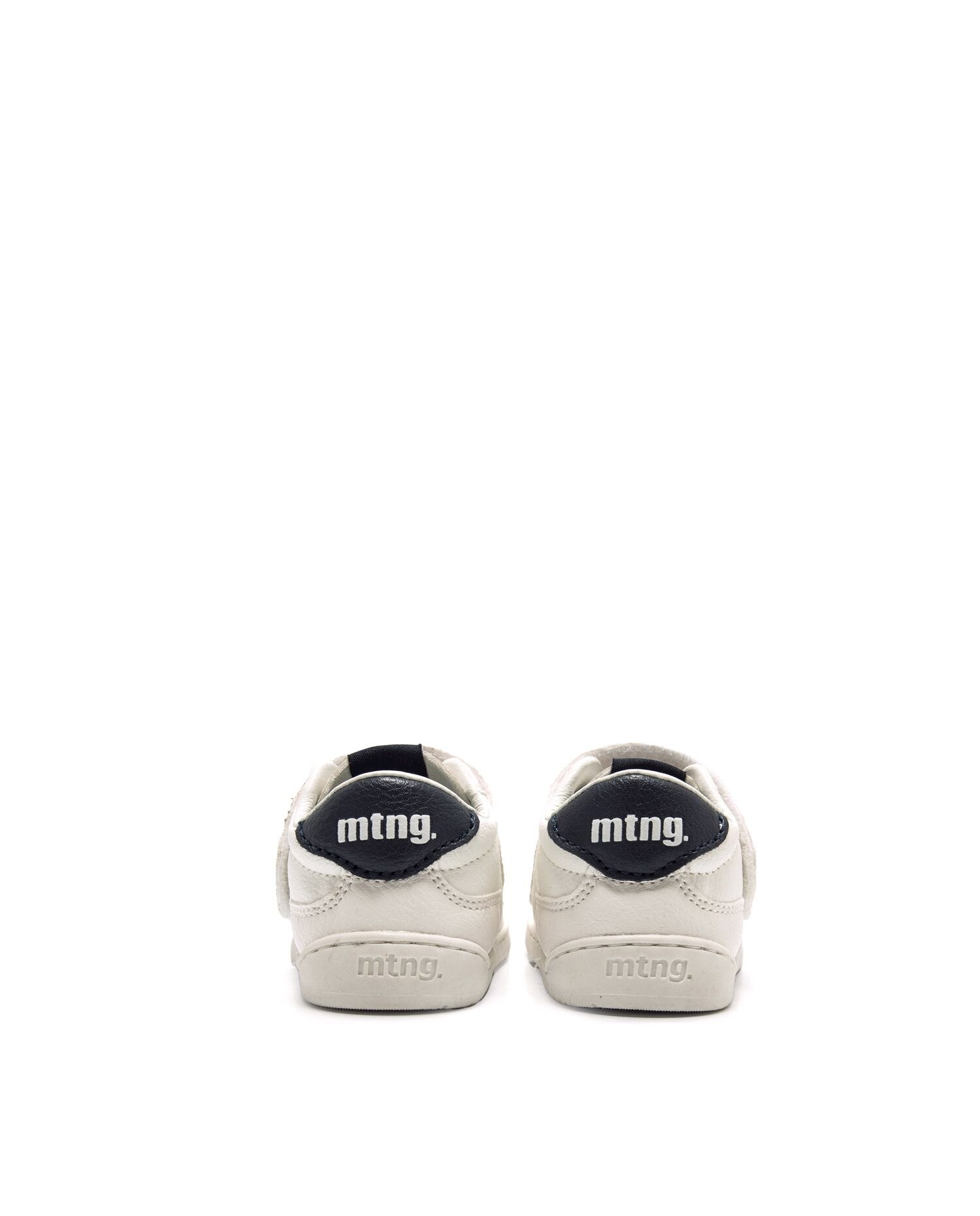 Sapatilhas de Pele para Bebé com Piso Suave e Velcro MTNG Cinzento-claro-3
