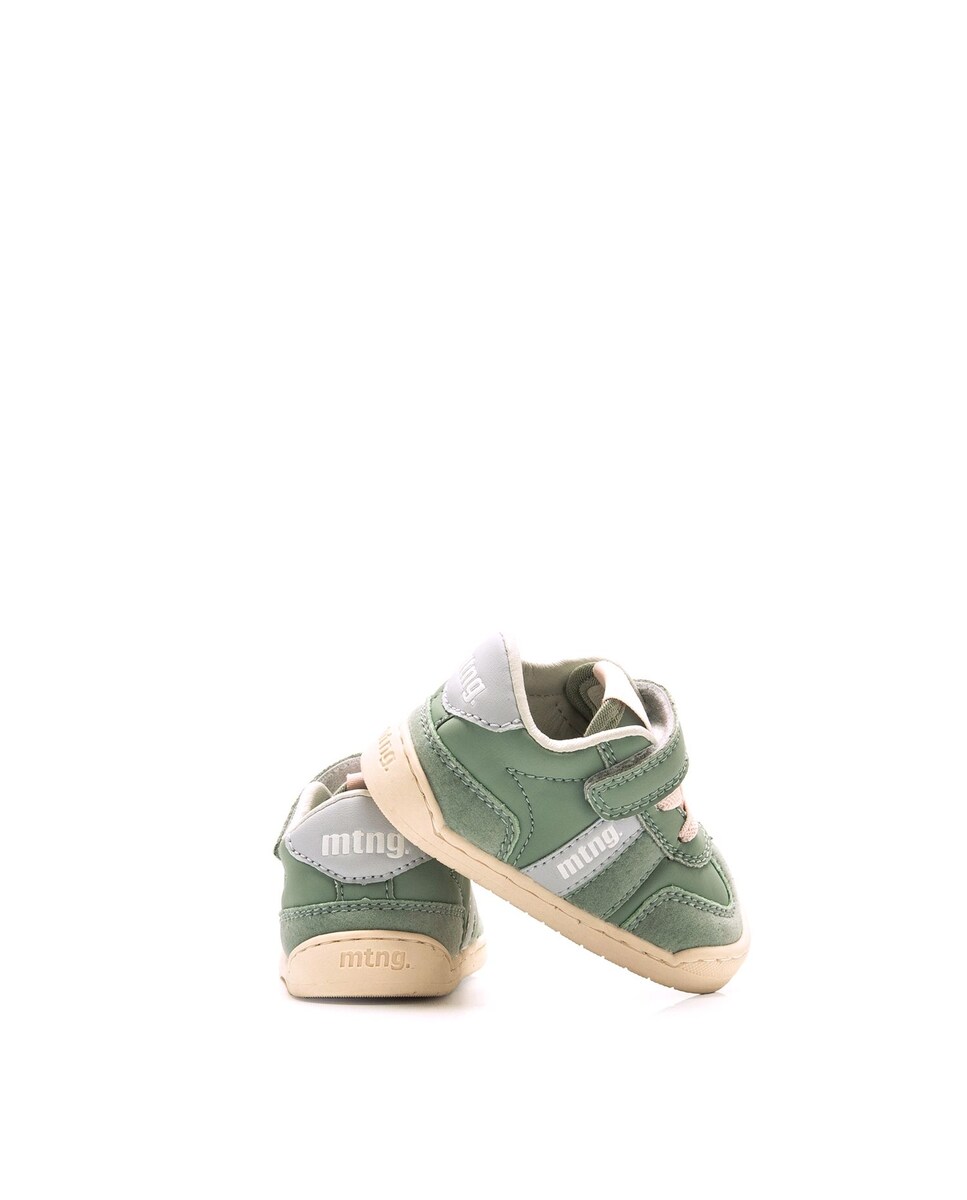 Sapatilhas Desportivas para Bebé com Velcro Verde-antiquário-3