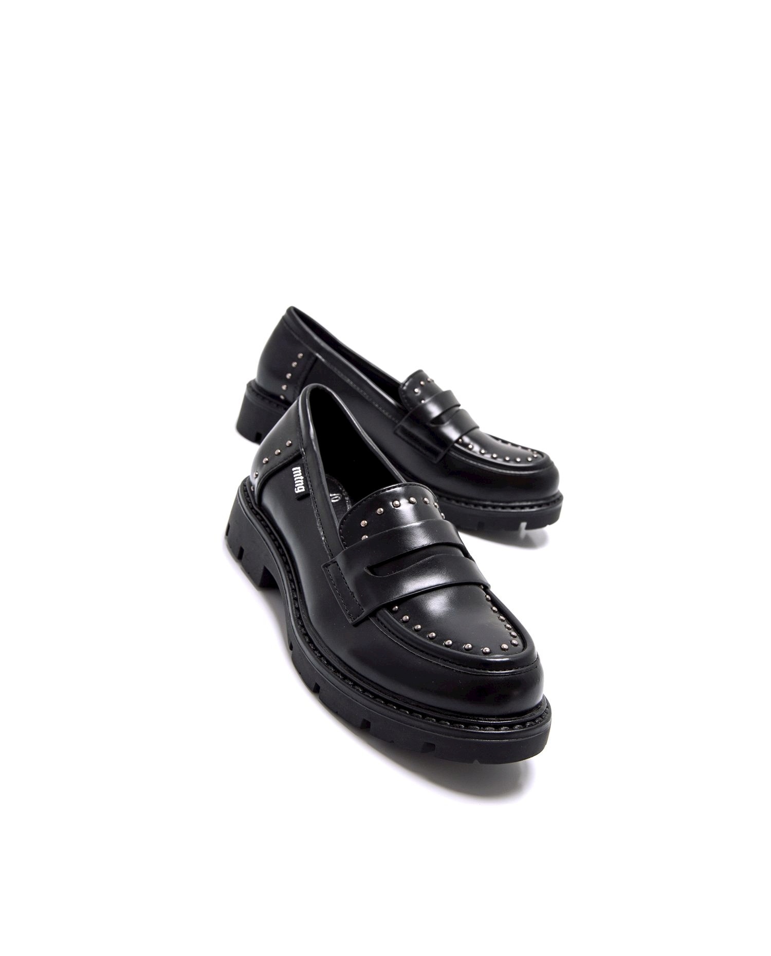 Sapatos Tipo Mocassins Modelo Leny MTNG Preto-6
