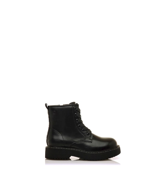 Imagem 0 de Botins Estilo Militar com Fecho Zip