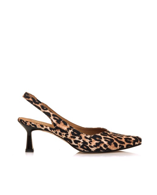 Imagem 0 de Sapatos de Salto de Estilo com Calcanhar Aberto
