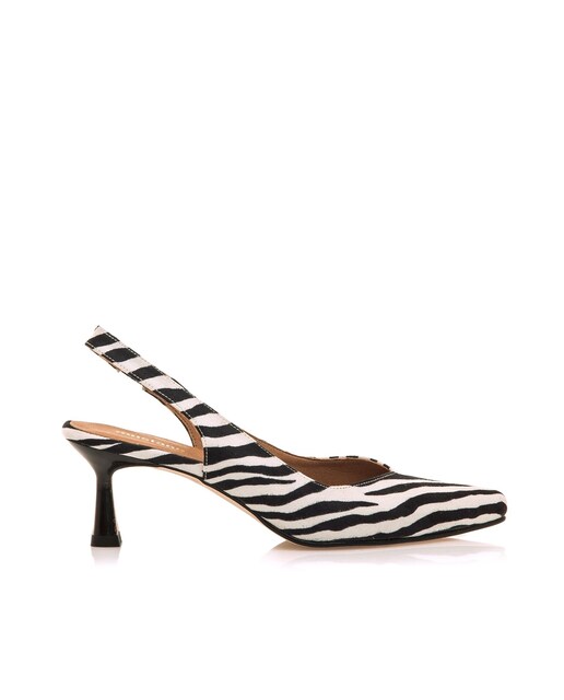 Imagem 0 de Sapatos de Salto de Estilo com Calcanhar Aberto